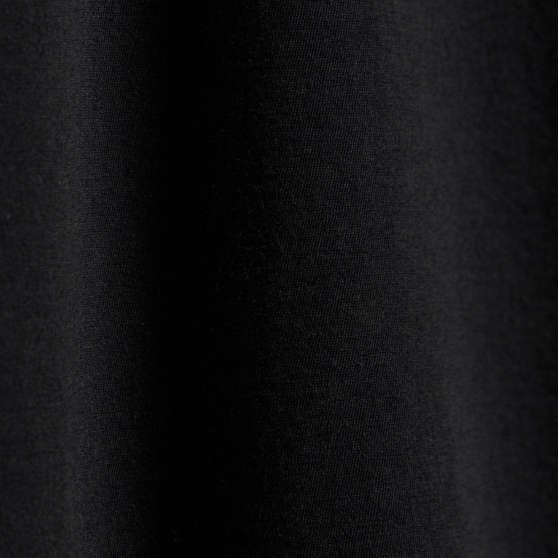 Luxe Lotus Jersey Long Sleeve Polo - Black