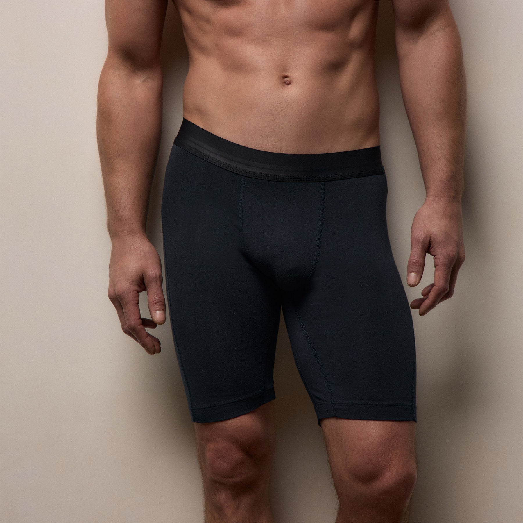 Elevated Lotus Sport Boxer  Long - French Navy