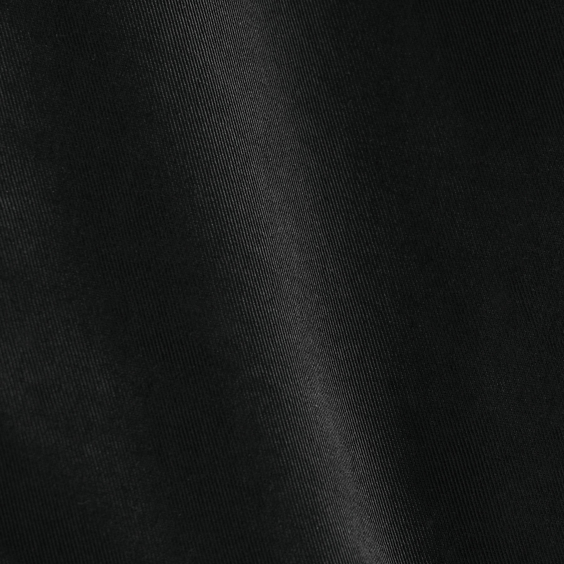 Relaxed Stretch Micro Twill Trouser - Black
