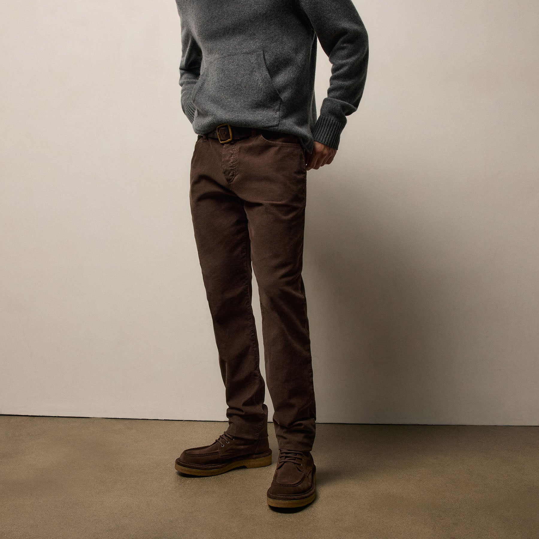 Corduroy 5 Pocket Pant - Porcupine