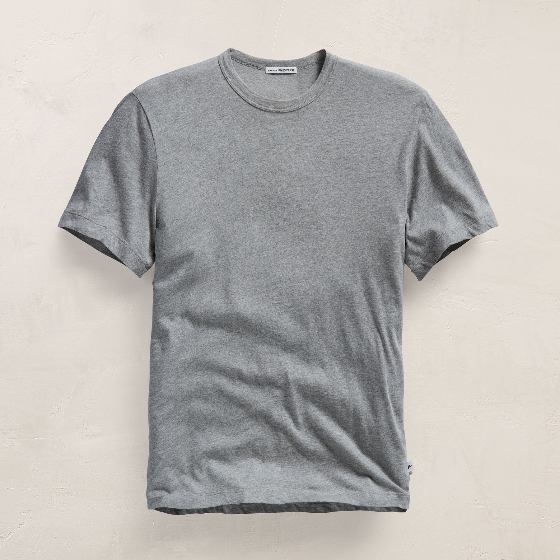 Short Sleeve Crew Neck - Heather Grey