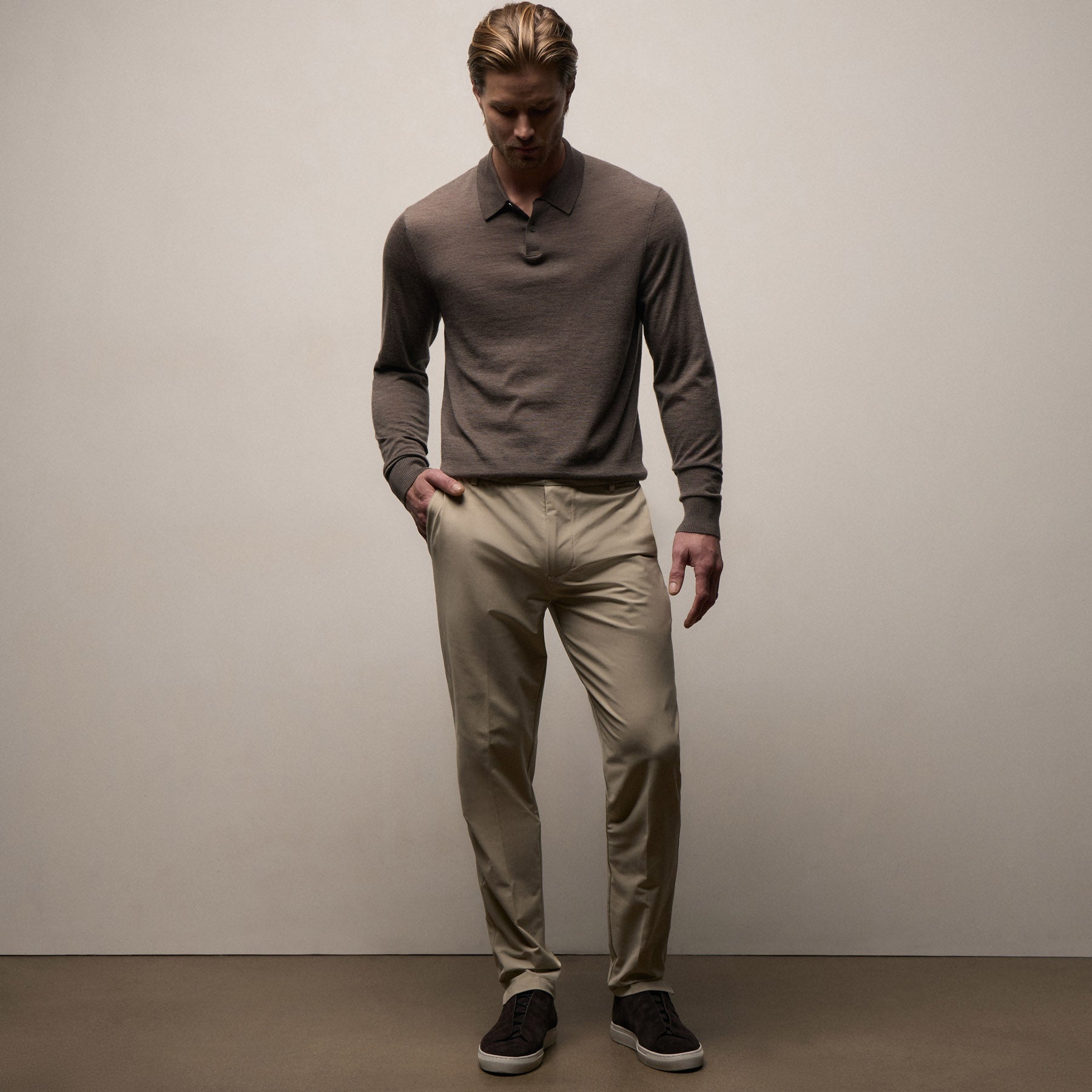 Golf Trouser - Sand
