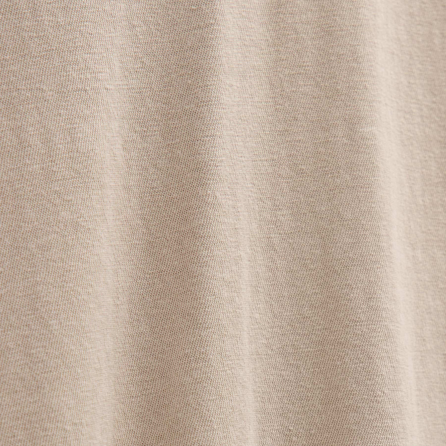 Slub Jersey Long Sleeve Henley - Stone Pigment