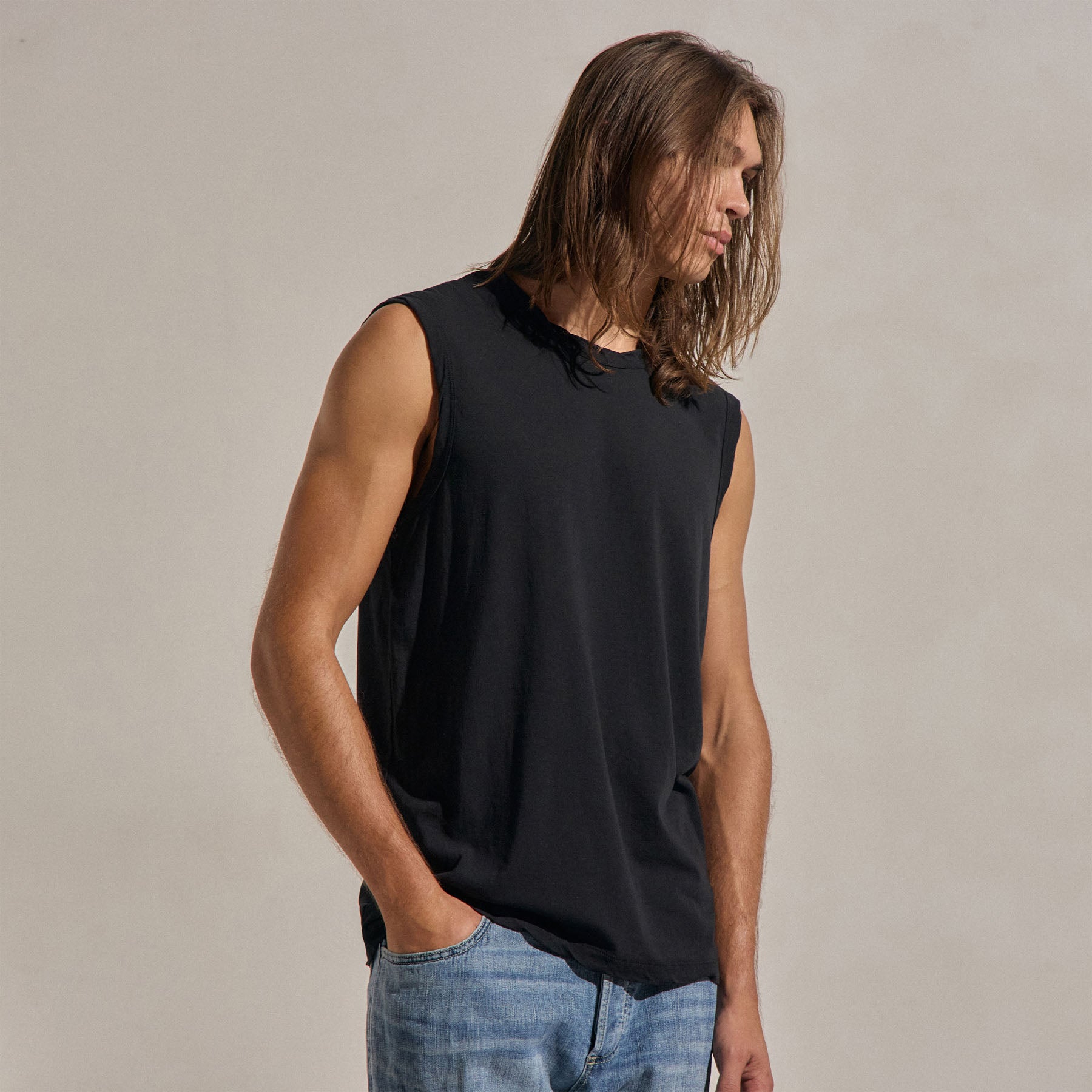 LA Muscle Tank - Black