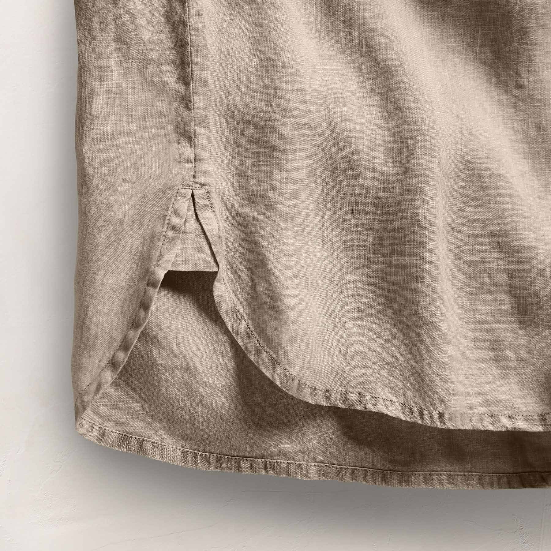 Lightweight Linen Shirt - Overcast Pigment