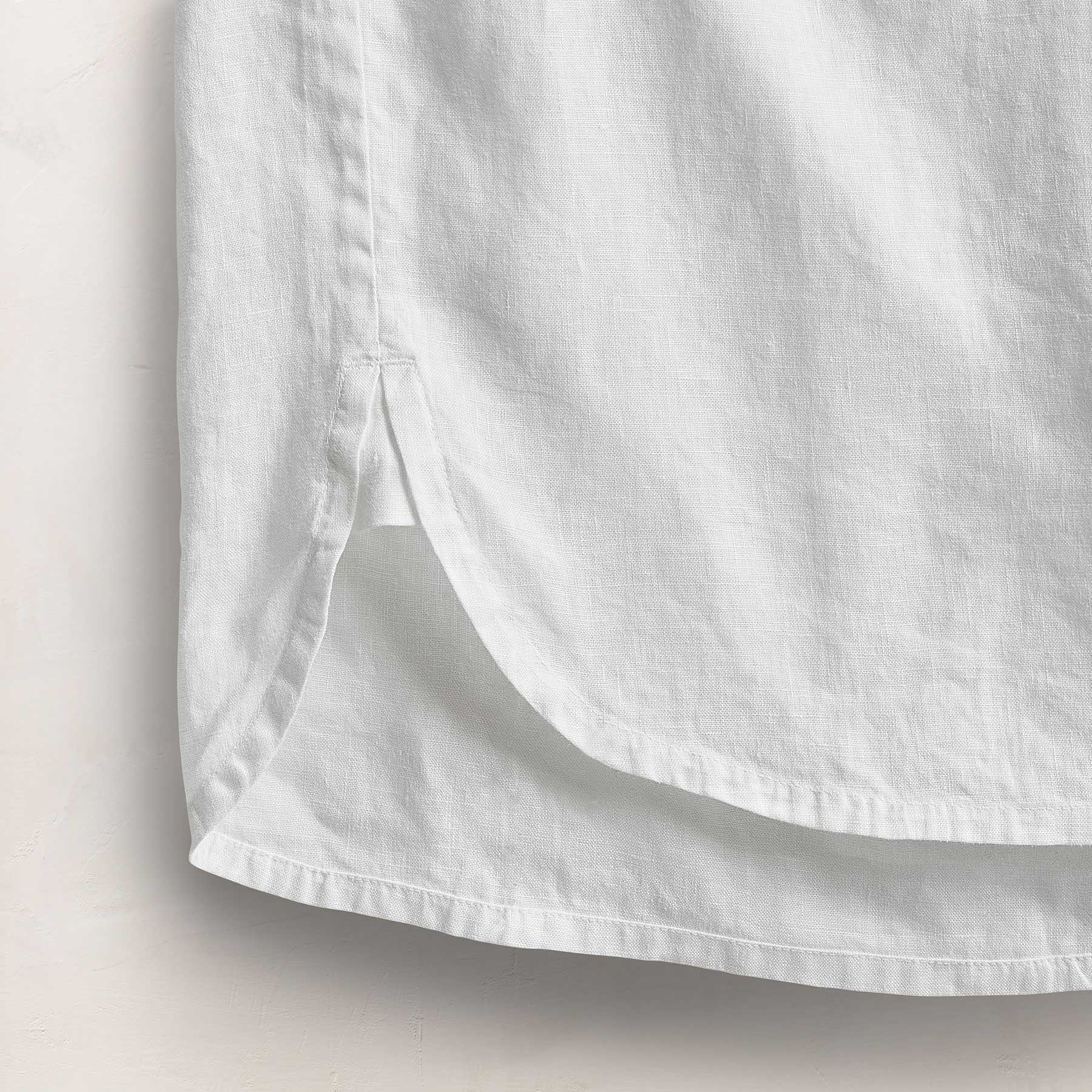 Lightweight Linen Shirt - White