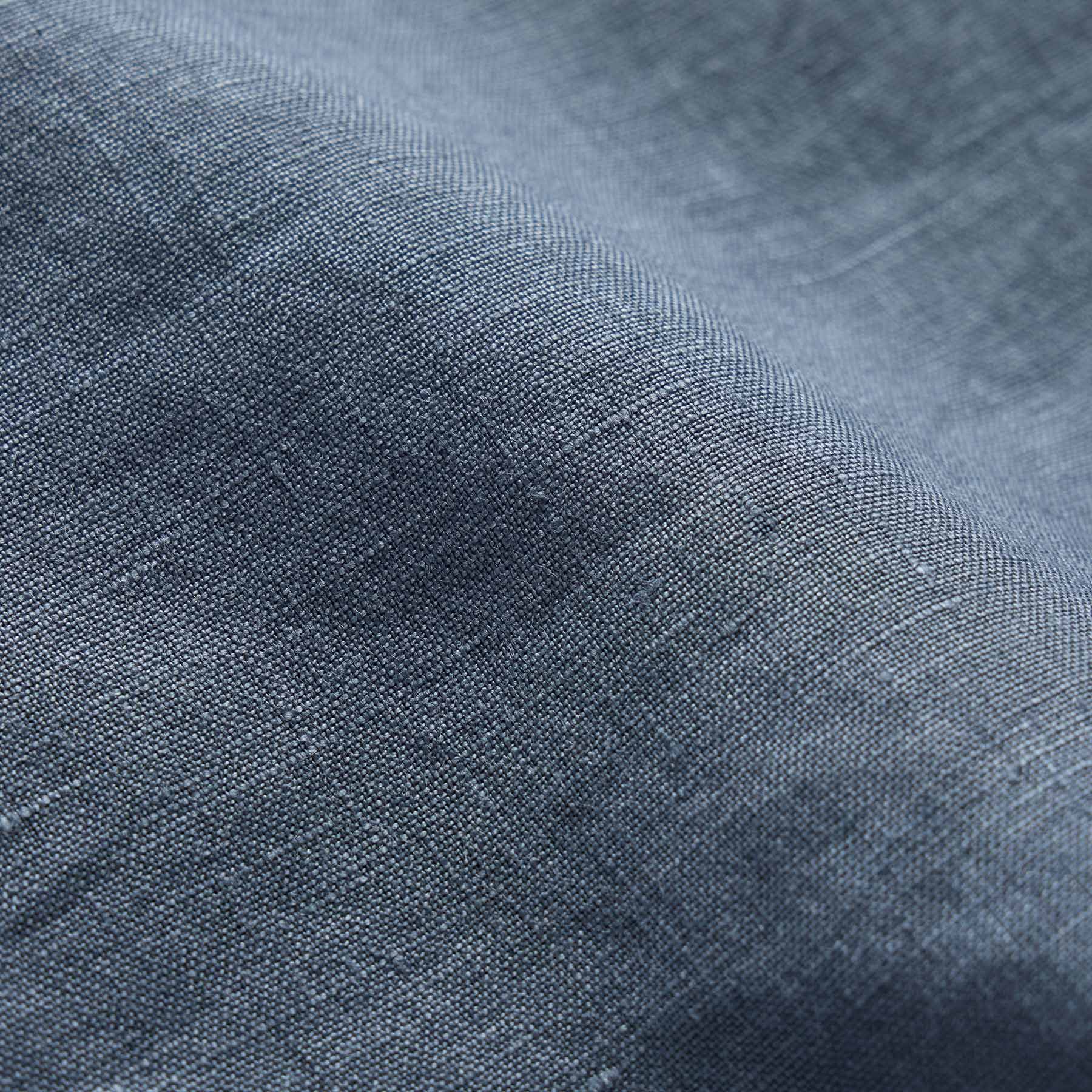 Lightweight Linen Shirt - Danube Pigment