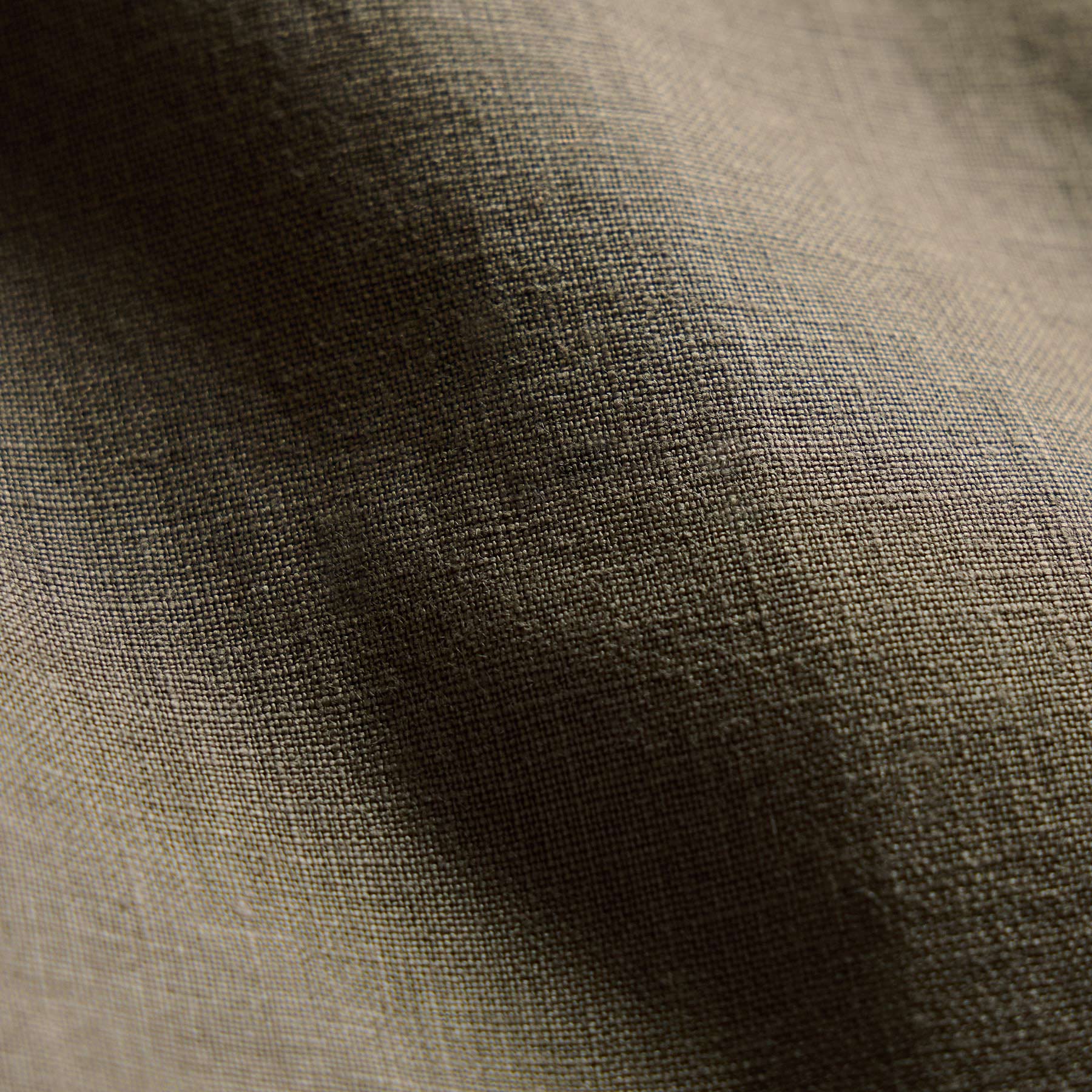 Lightweight Linen Shirt - Light Olive Pigment
