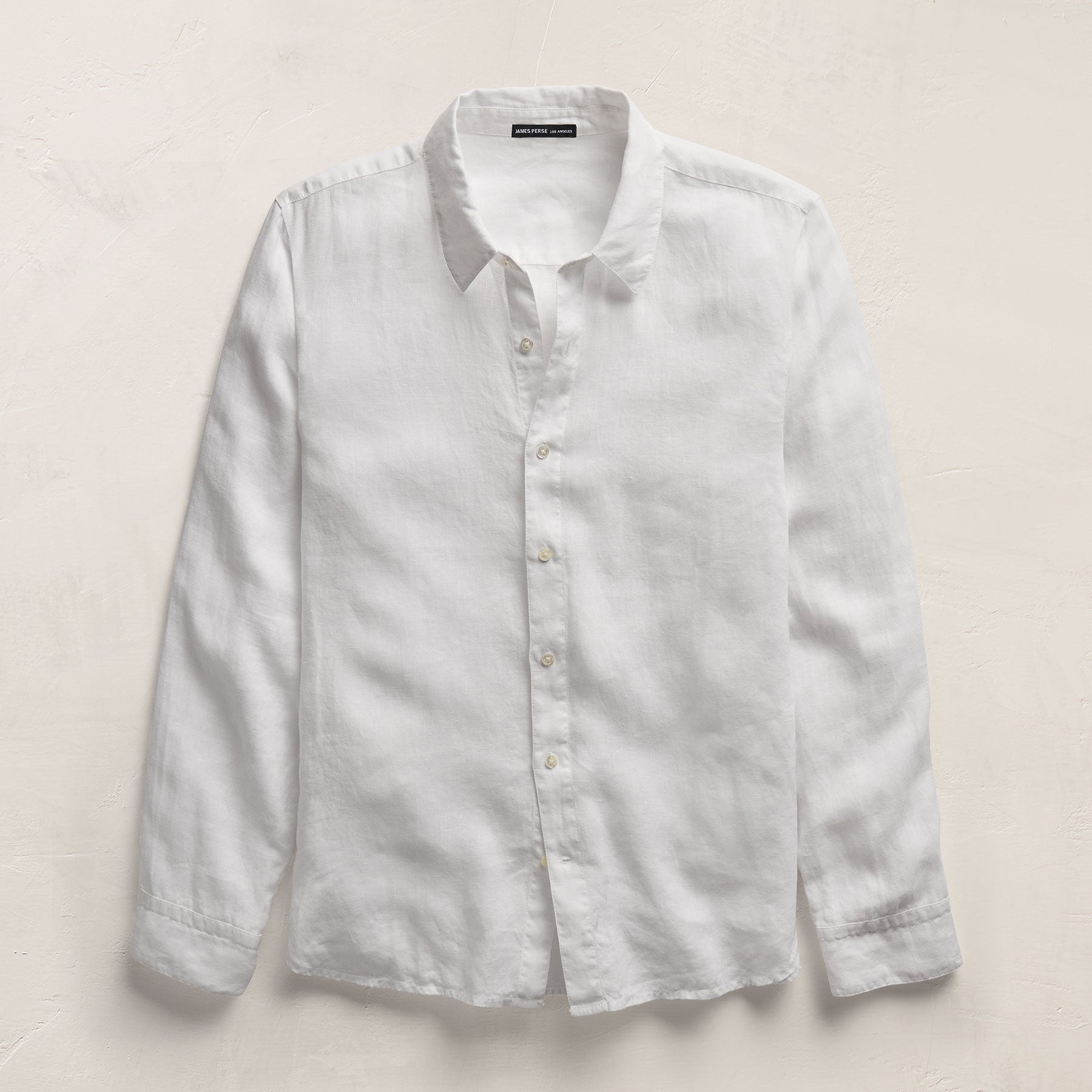 Lightweight Linen Shirt - White