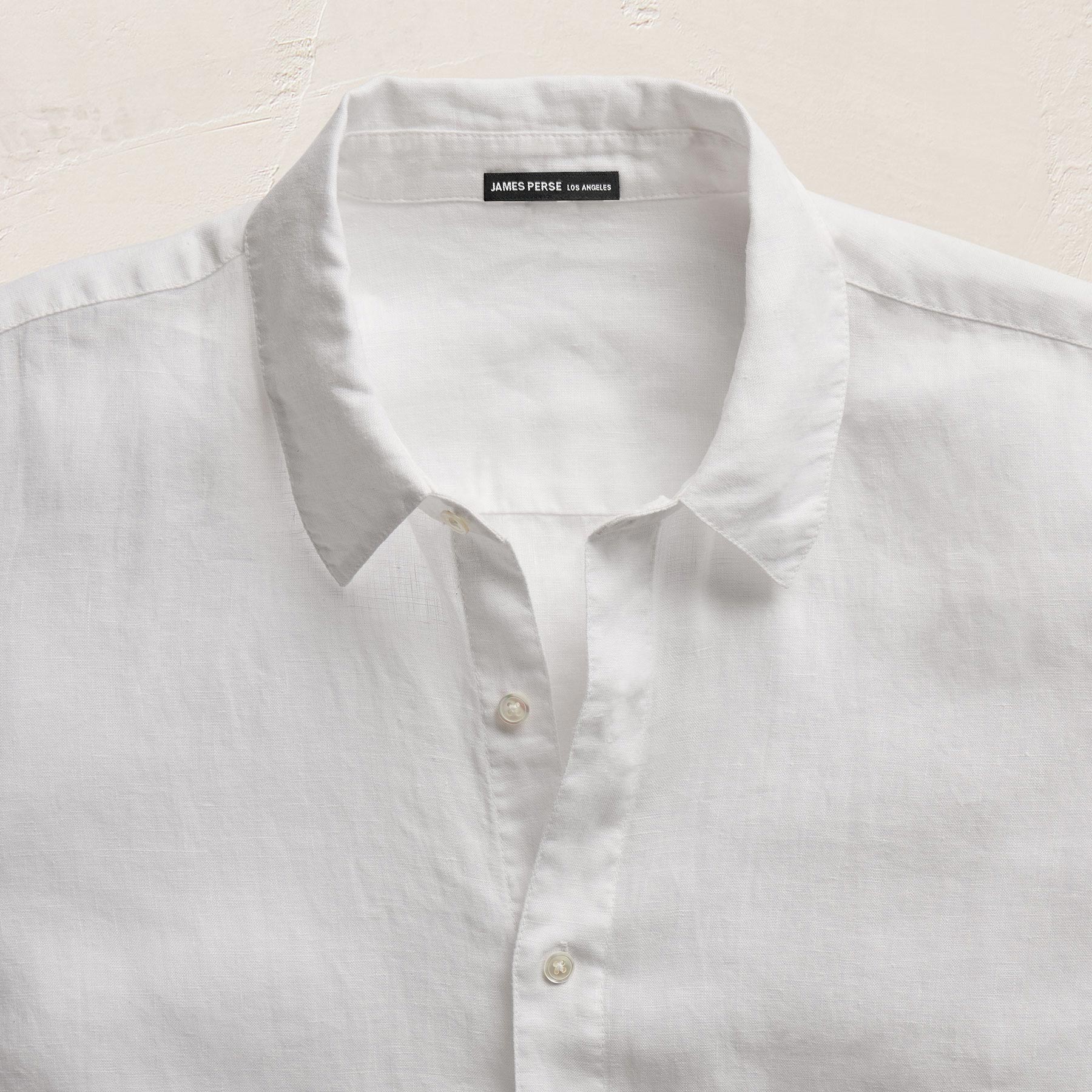Lightweight Linen Shirt - White