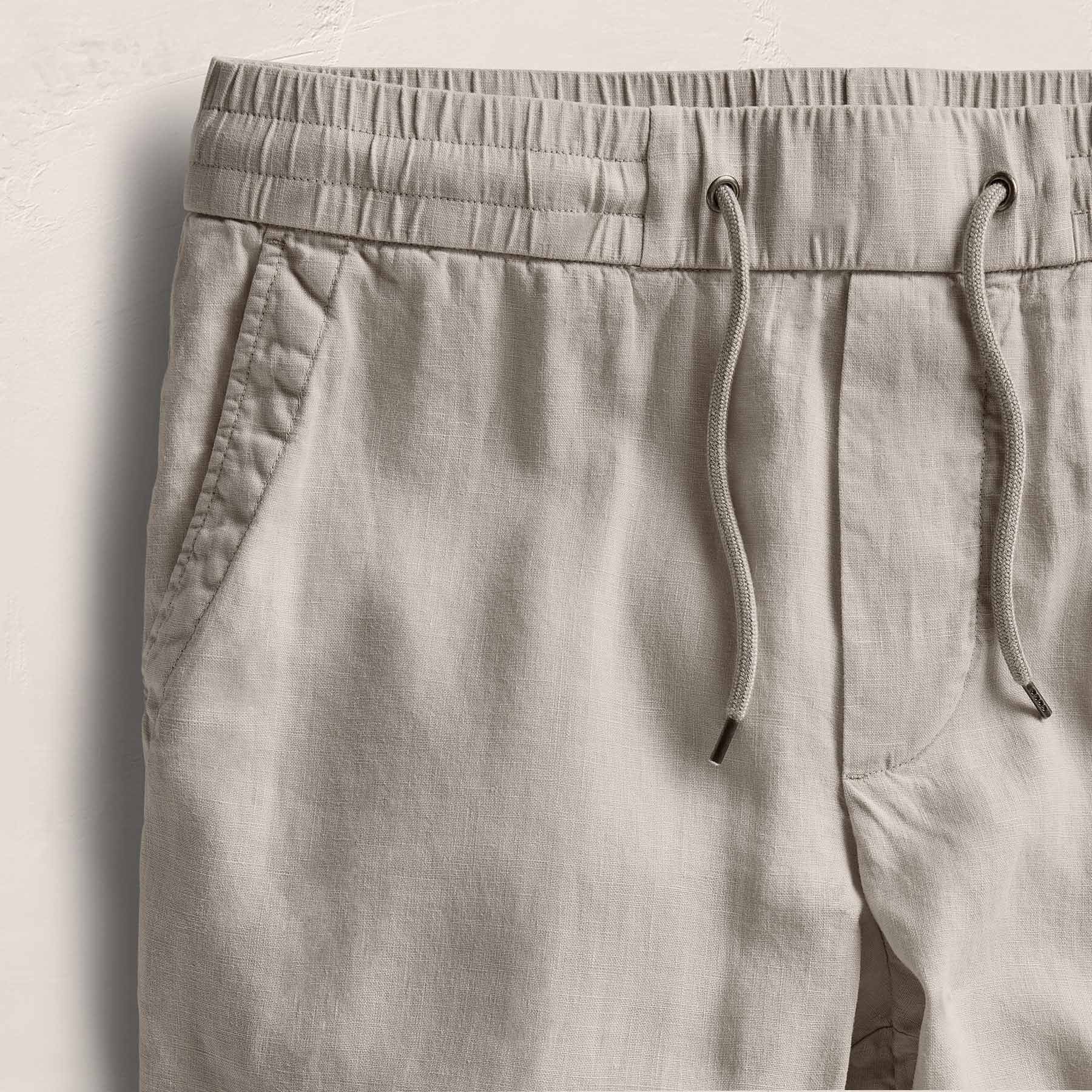 Relaxed Linen Pant - Salt Pigment