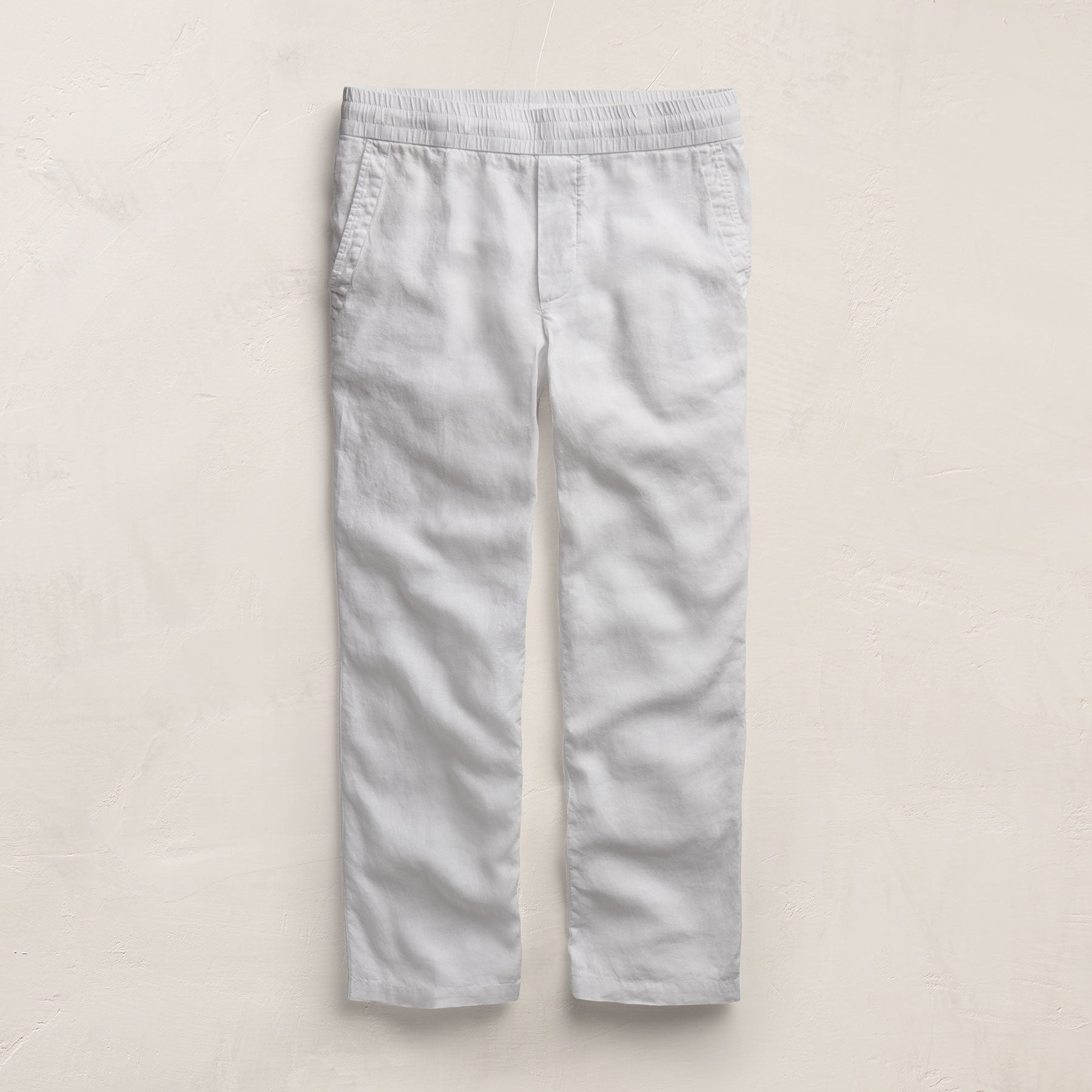 Lightweight Linen Pant - White