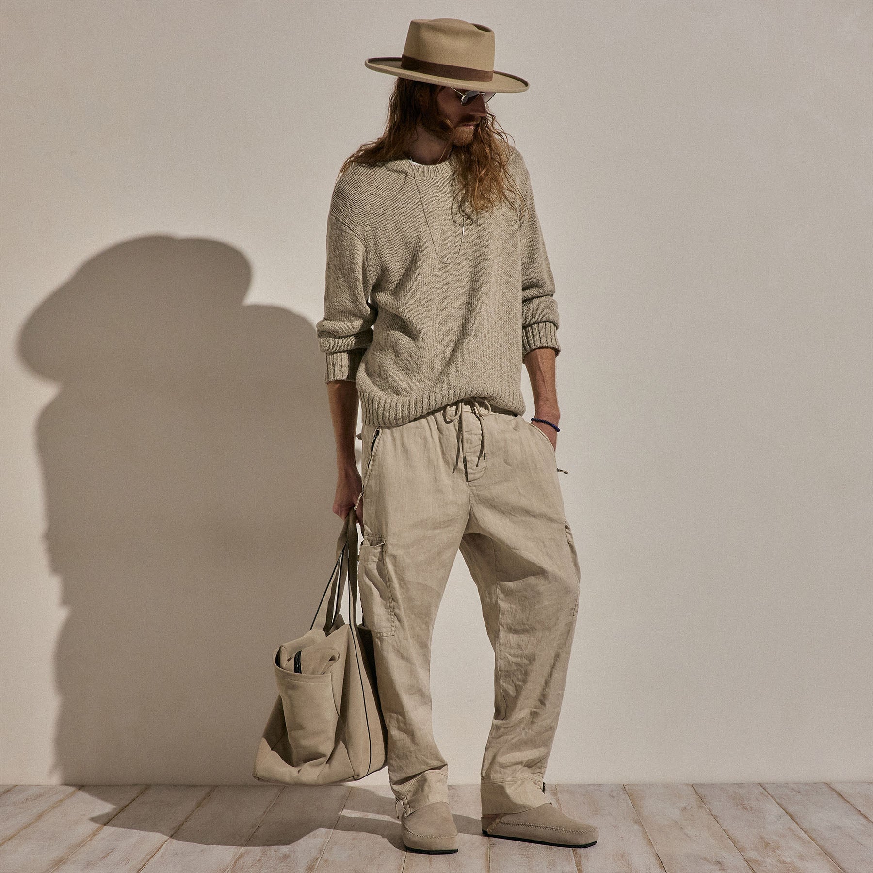 Parachute Linen Cotton Cargo - Flax Pigment
