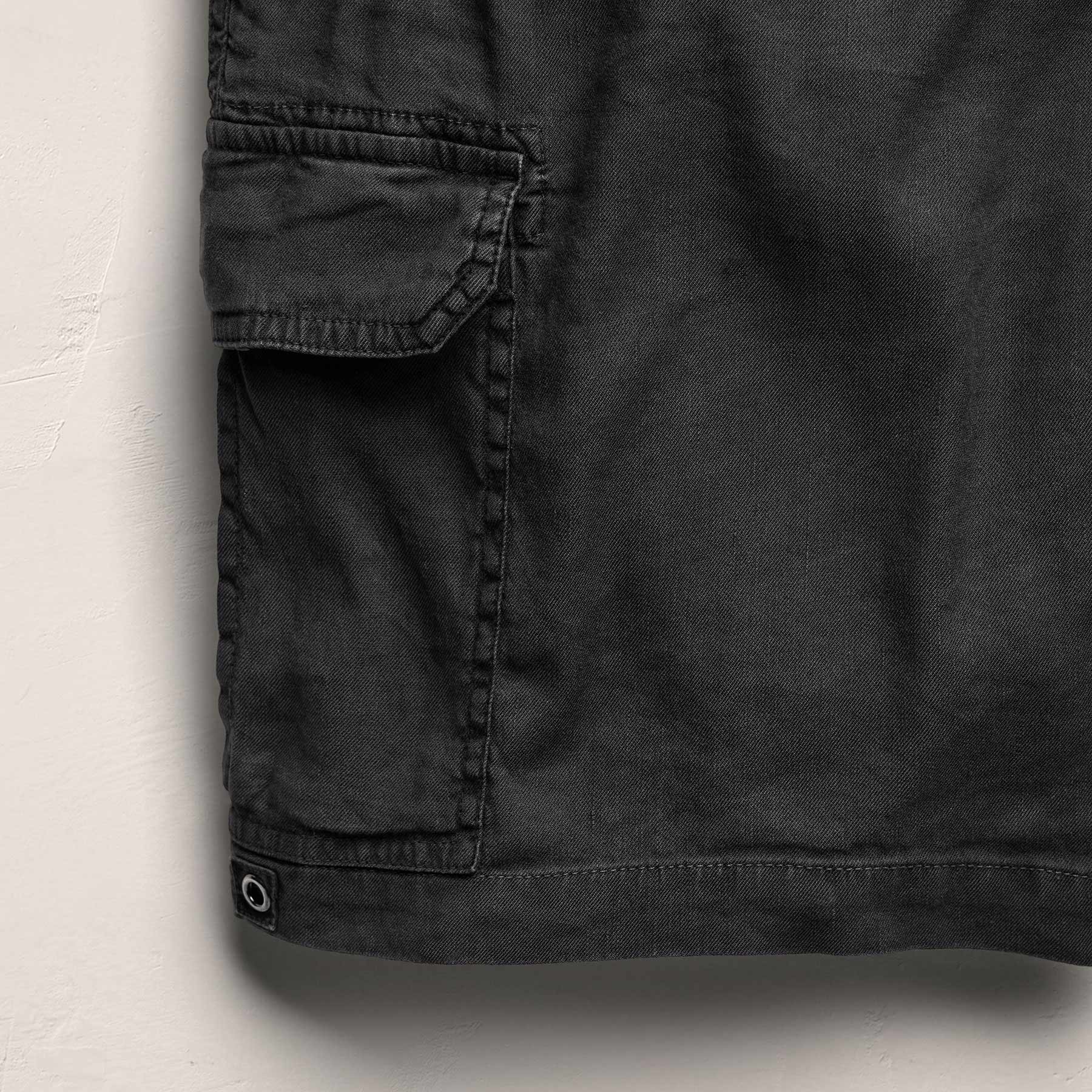 Parachute Linen Cotton Cargo Short - Magma Pigment