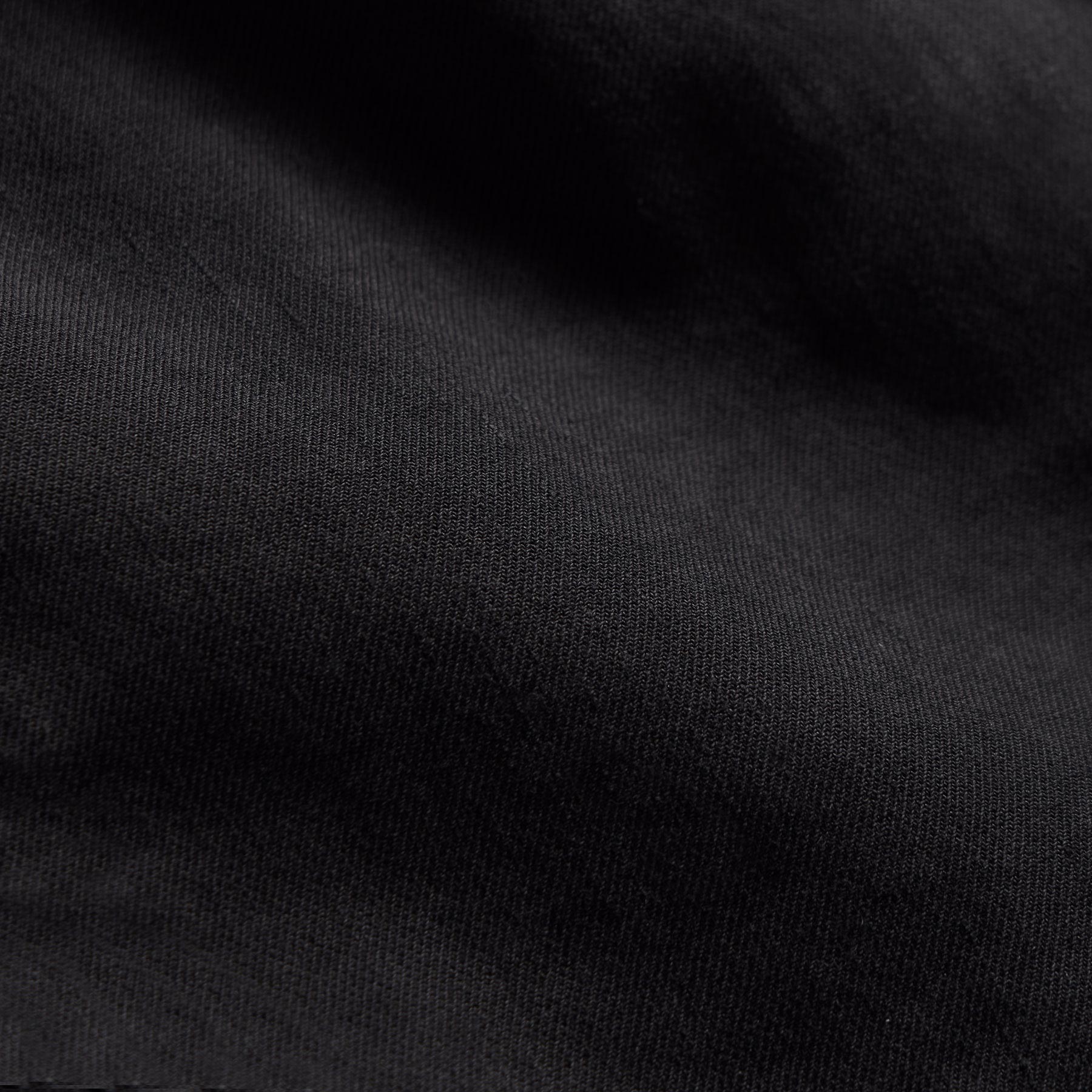 Linen Blend Utility Short - Black