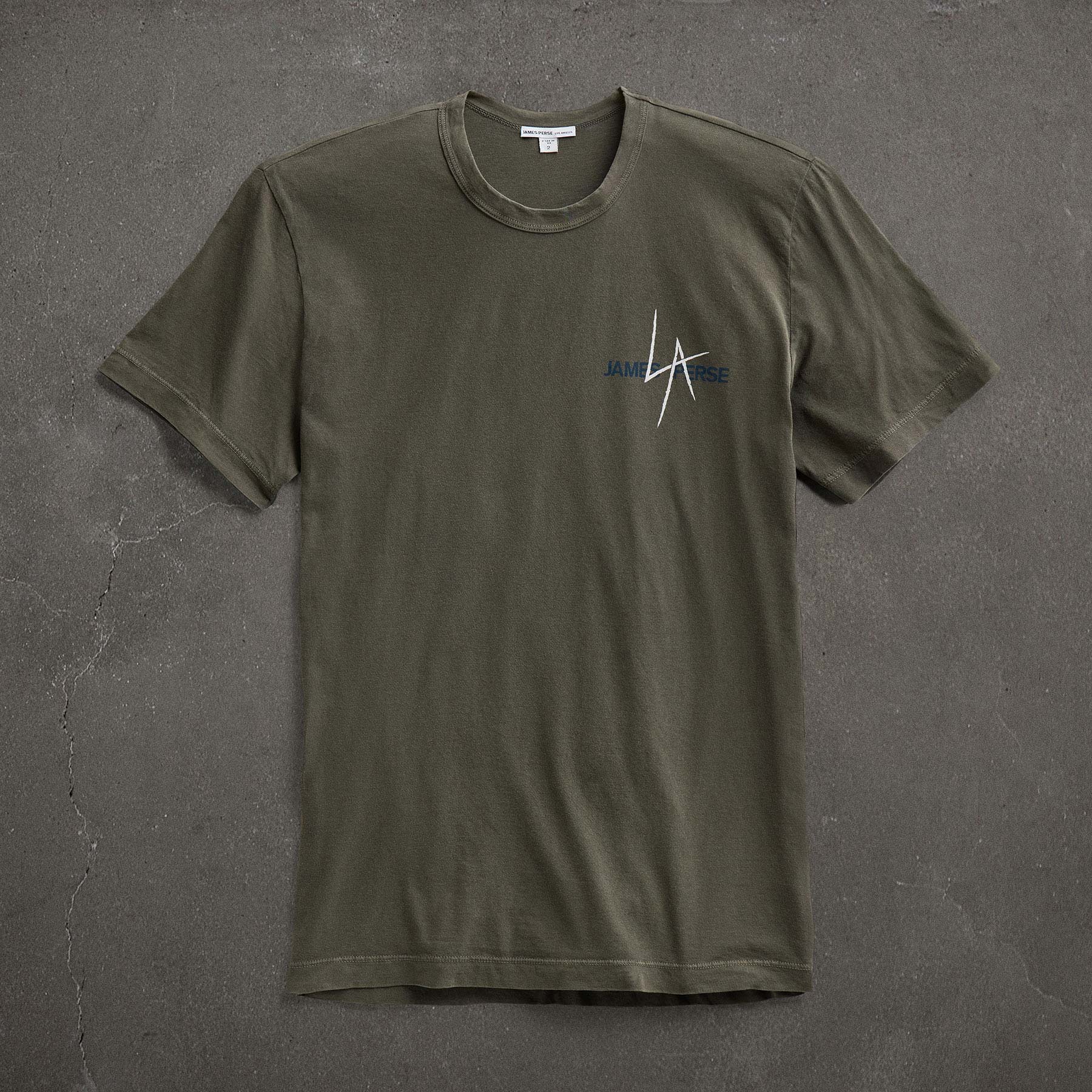 JP x LA Short Sleeve Crew - Platoon Pigment