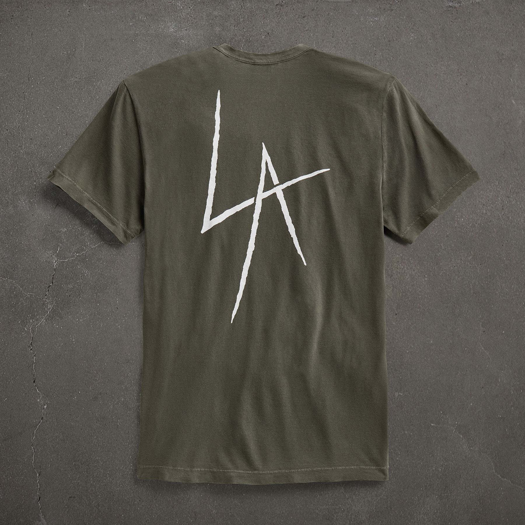 JP x LA Short Sleeve Crew - Platoon Pigment