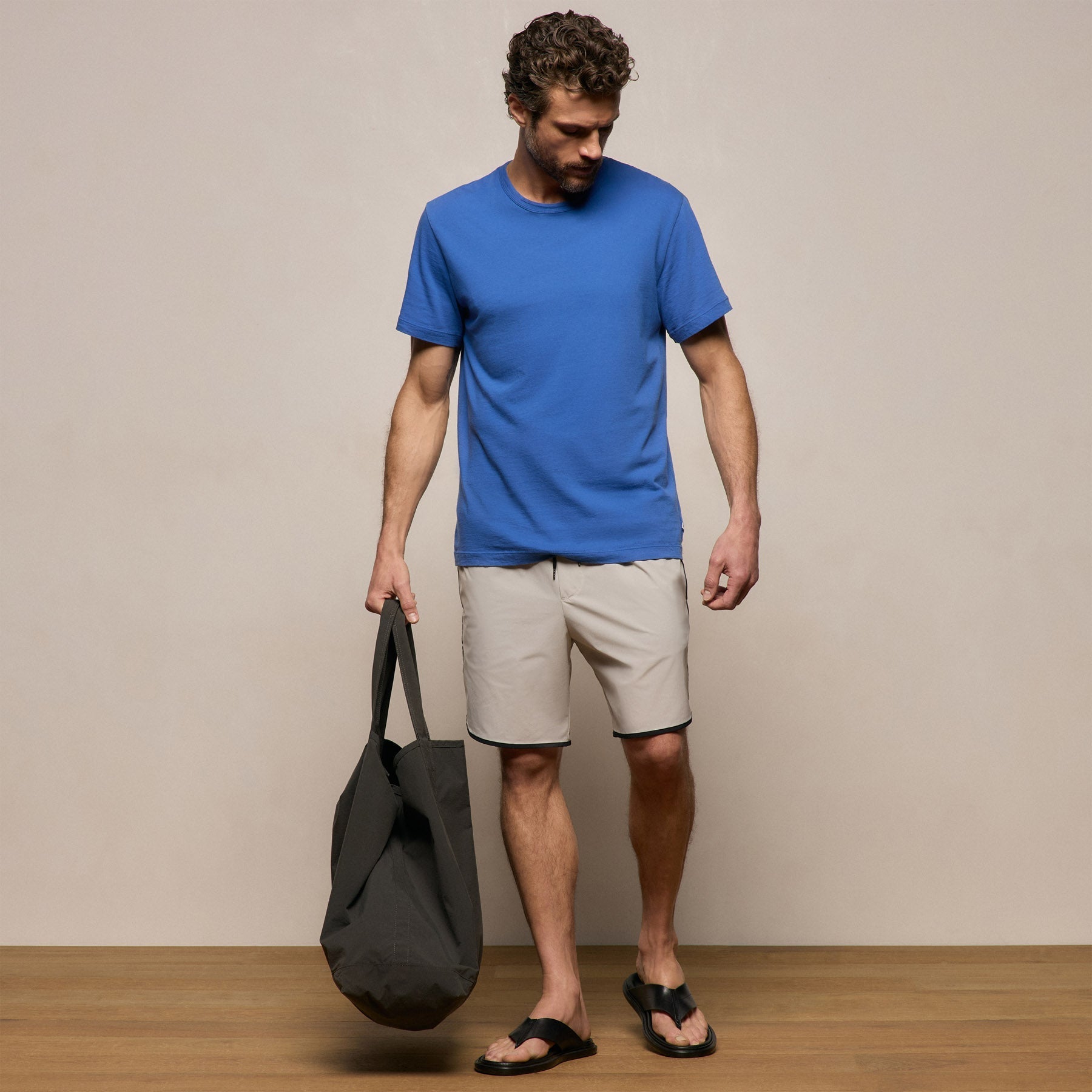Short Sleeve Crew Neck - Baltic Blue