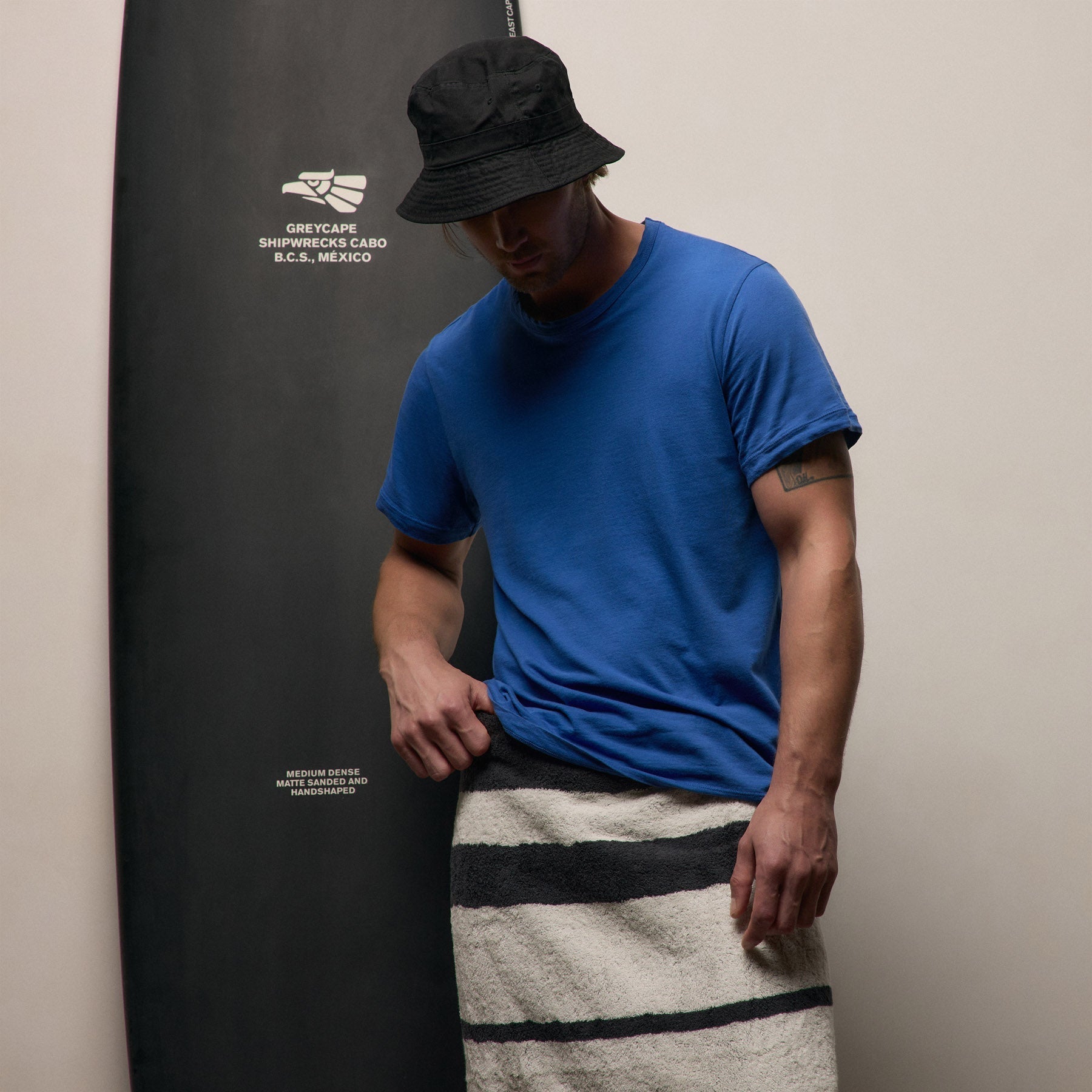 Short Sleeve Crew Neck - Baltic Blue