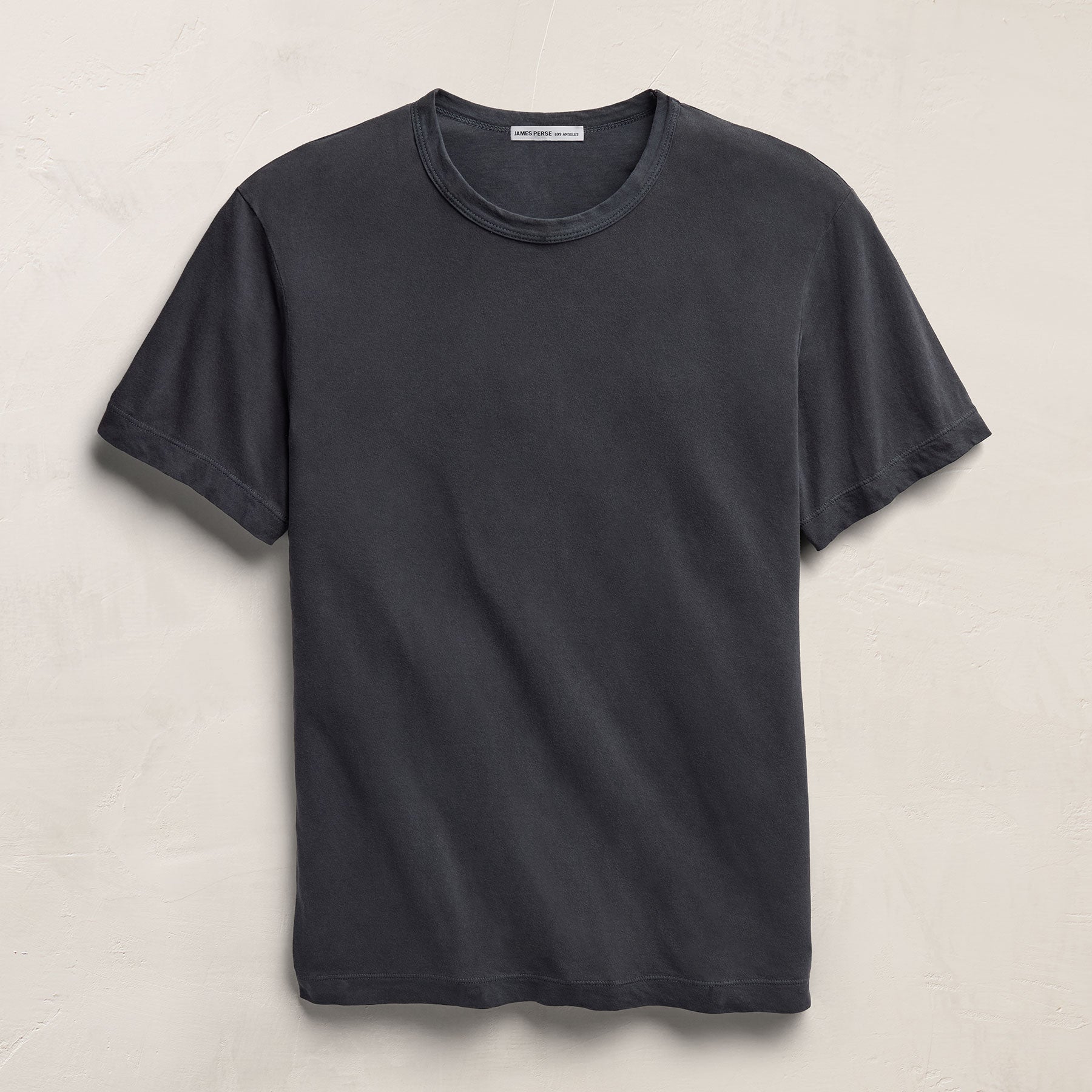 Short Sleeve Crew Neck - Blue Noir Pigment