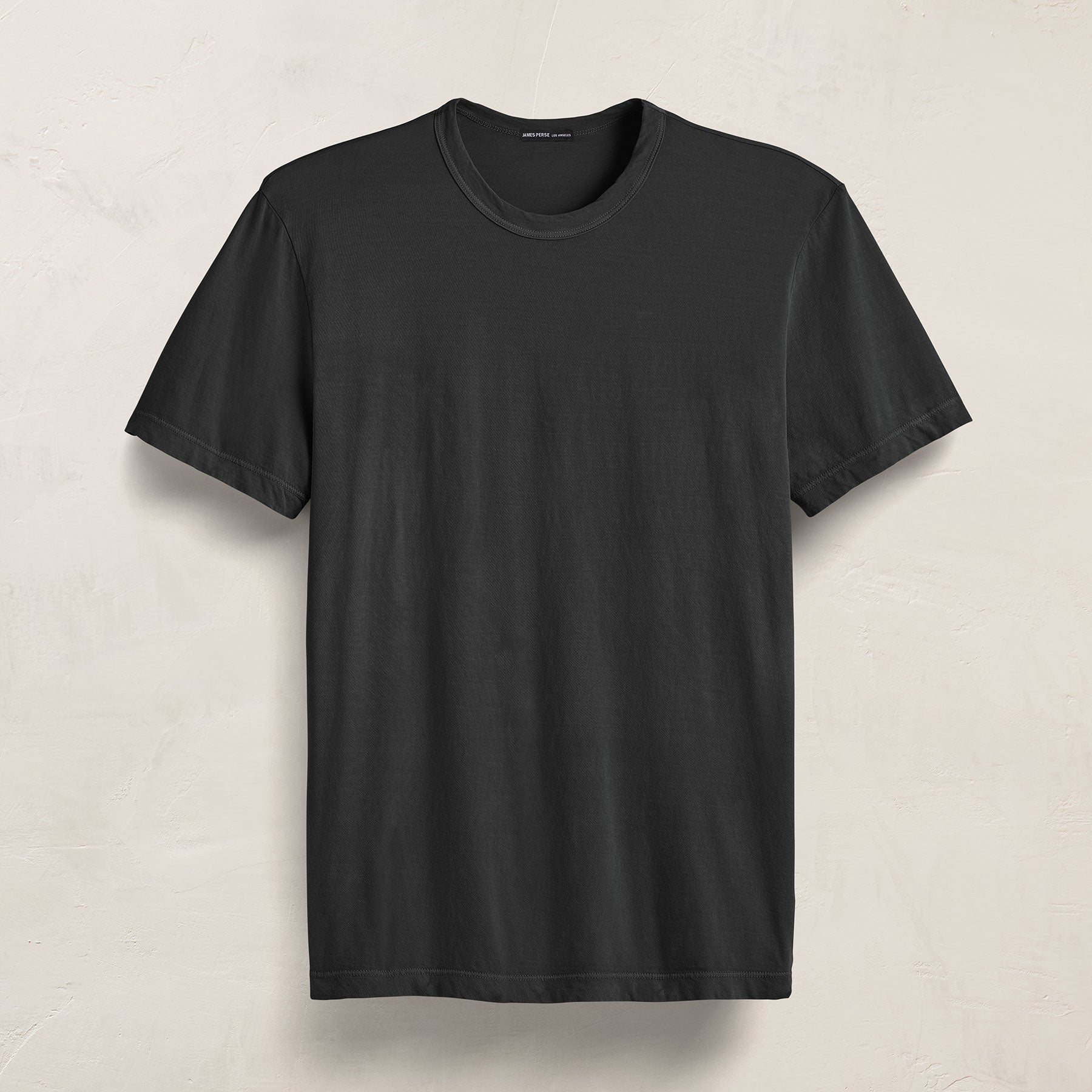 Short Sleeve Crew Neck - Carbon Pigment