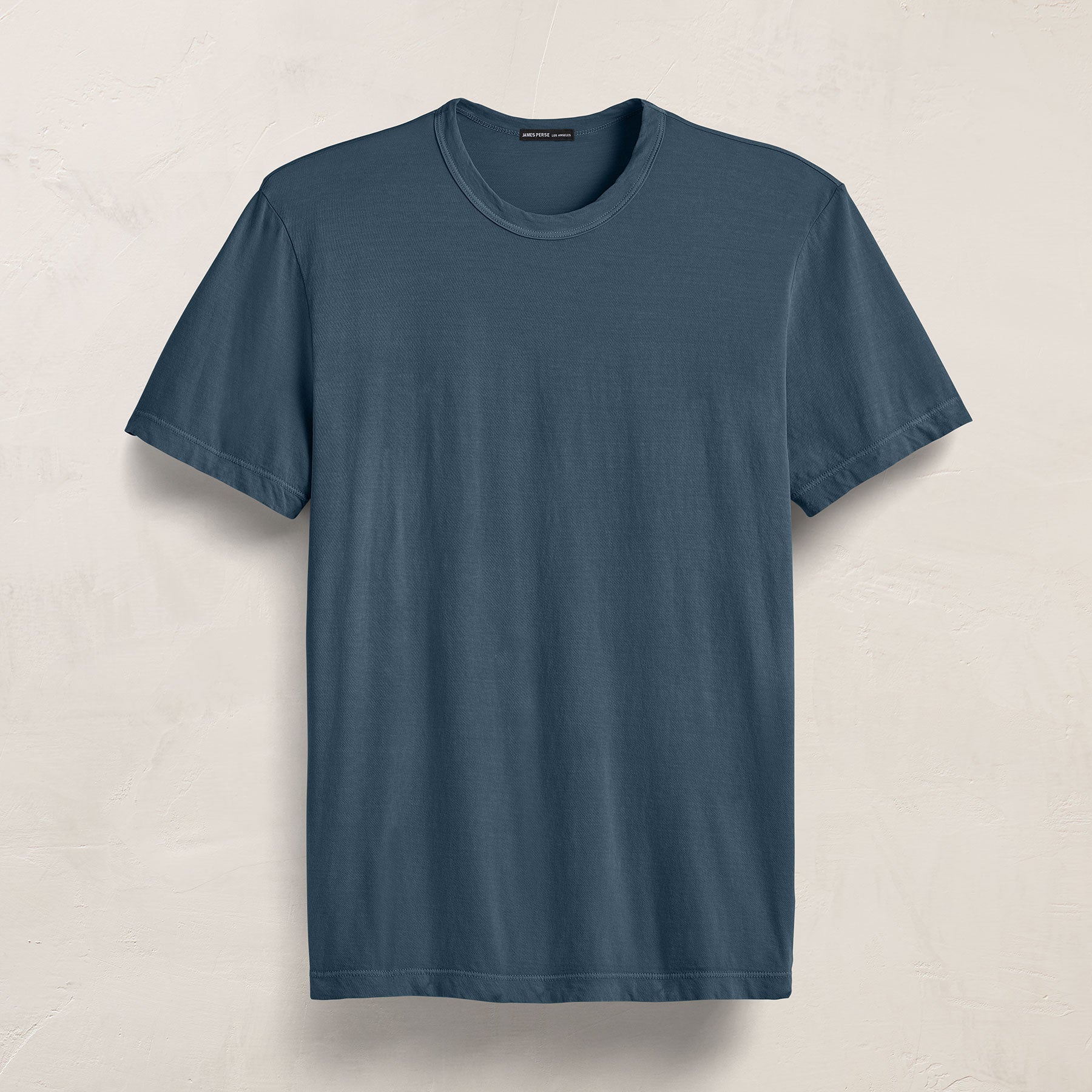 Short Sleeve Crew Neck - Lake Pigment