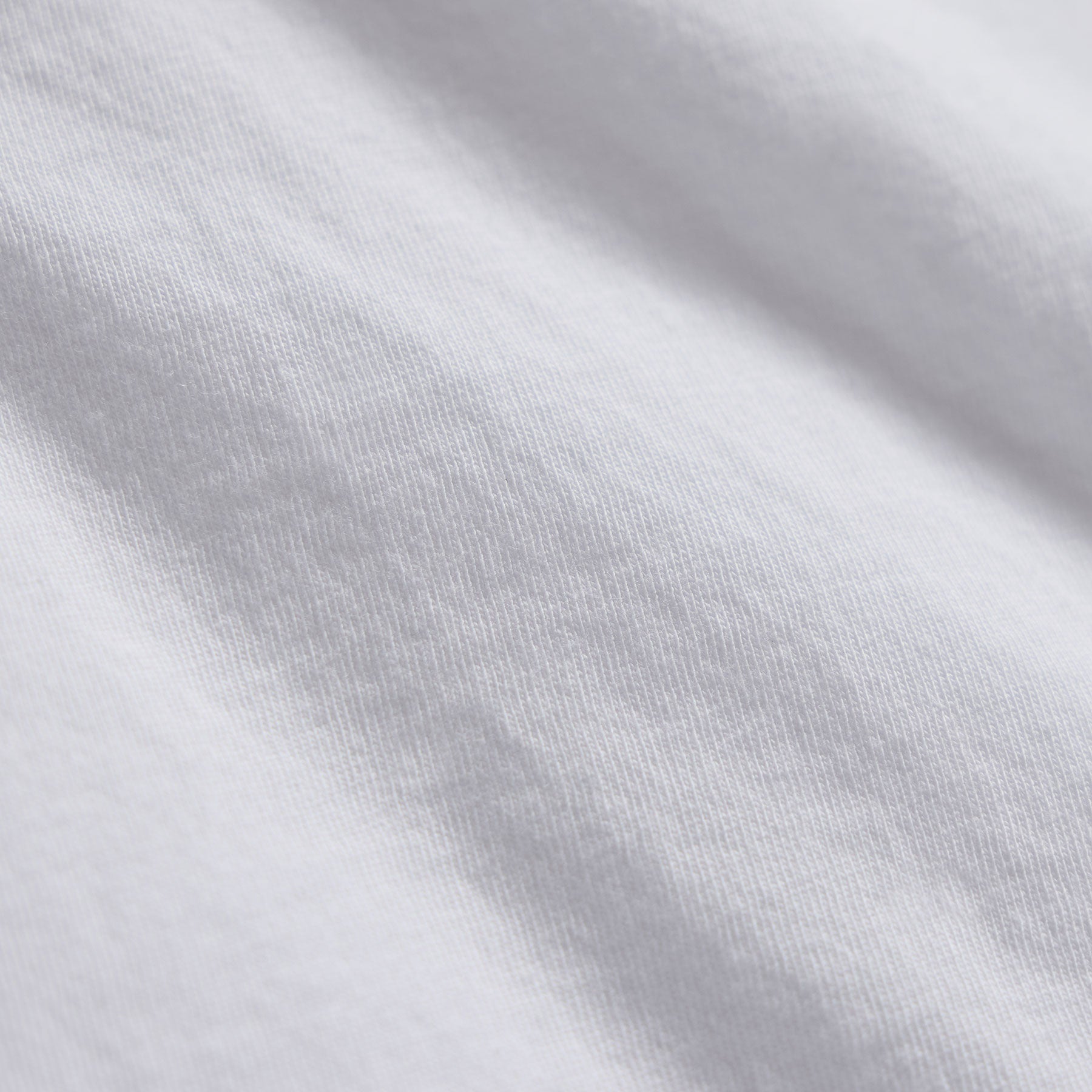 Short Sleeve Crew Neck - White