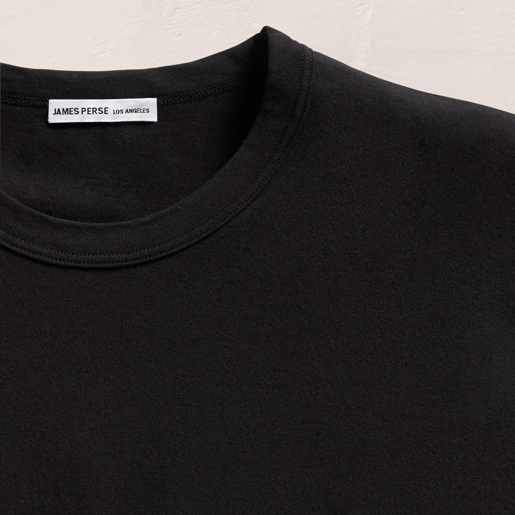 Long Sleeve Crew Neck - Black