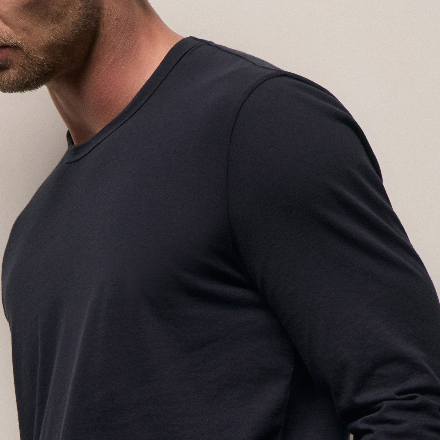 Long Sleeve Crew Neck - Deep