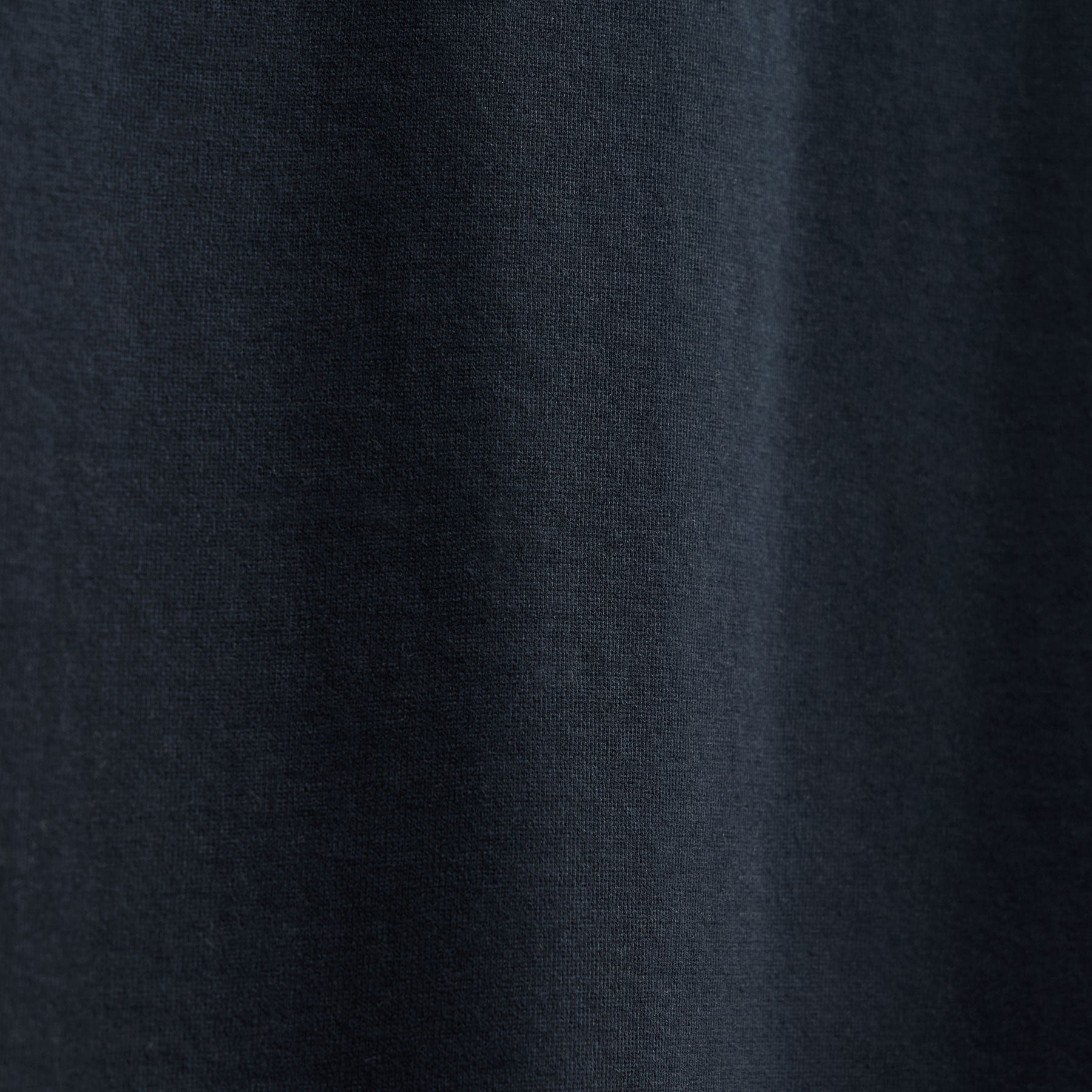 Heavy Luxe Jersey Crew - Blue Noir
