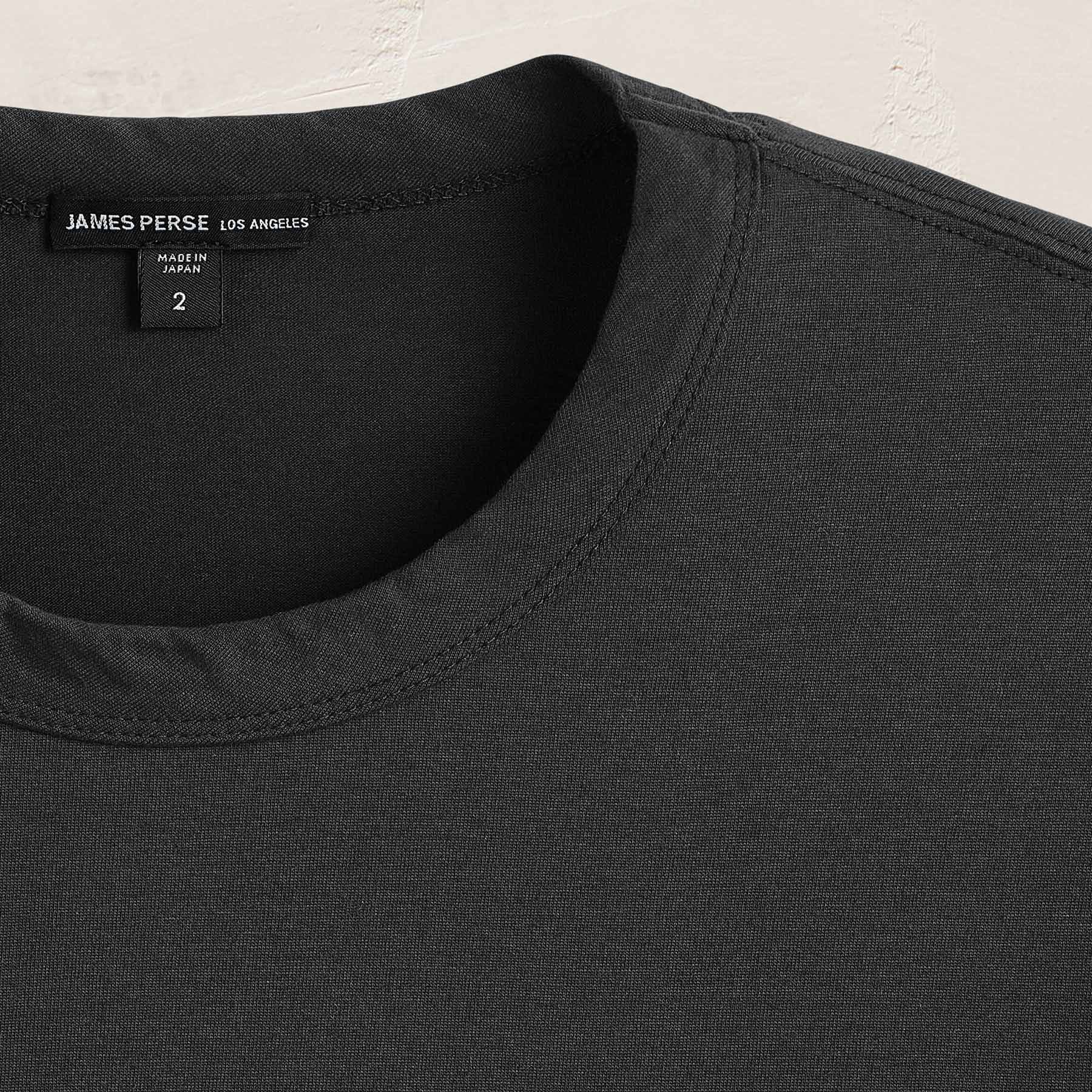Heavy Luxe Jersey Crew - Magma