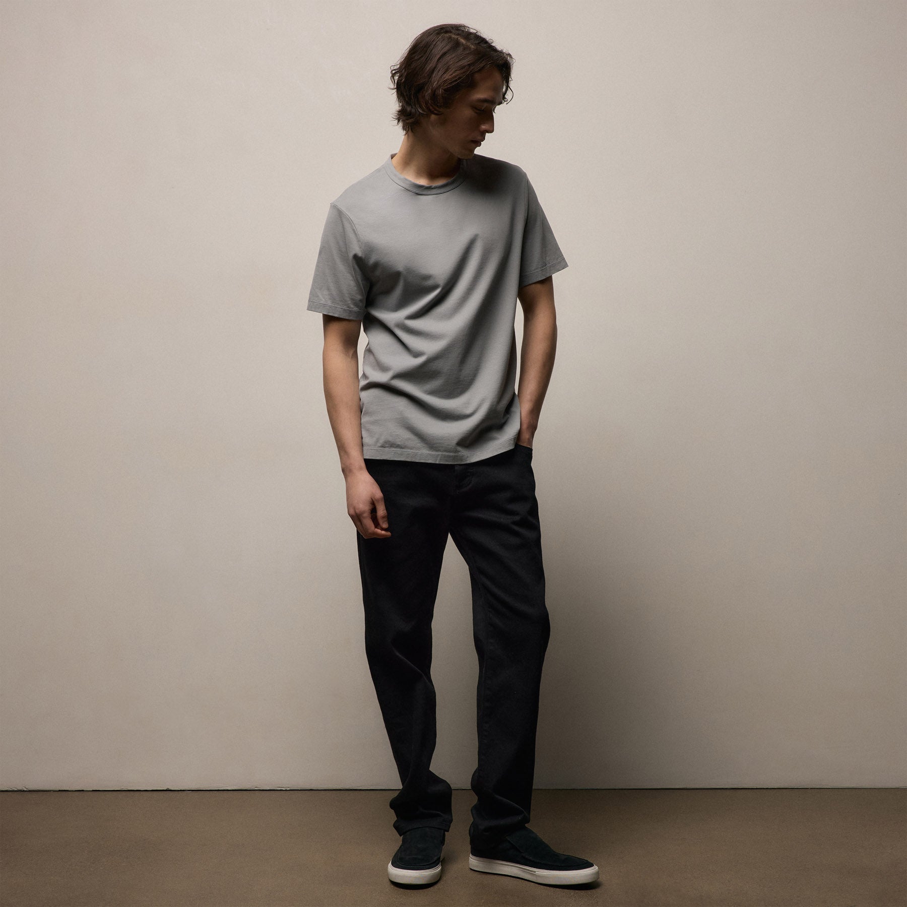 Heavy Luxe Jersey Crew - Ore