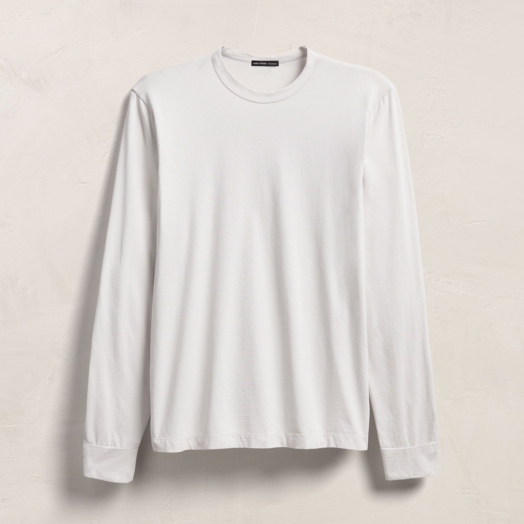 Heavy Luxe Jersey Long Sleeve - White