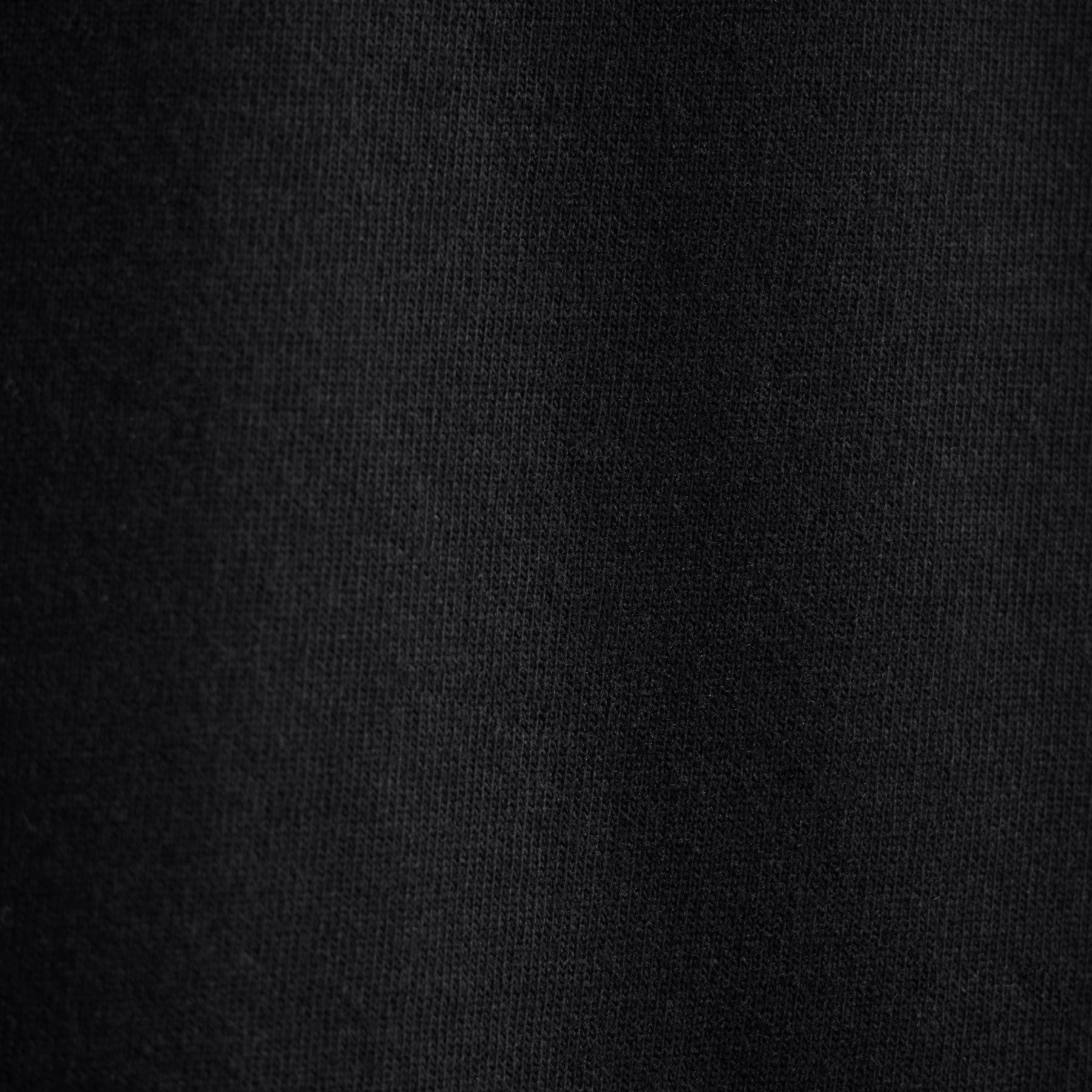 Heavy Luxe Jersey Oversized Crew - Black