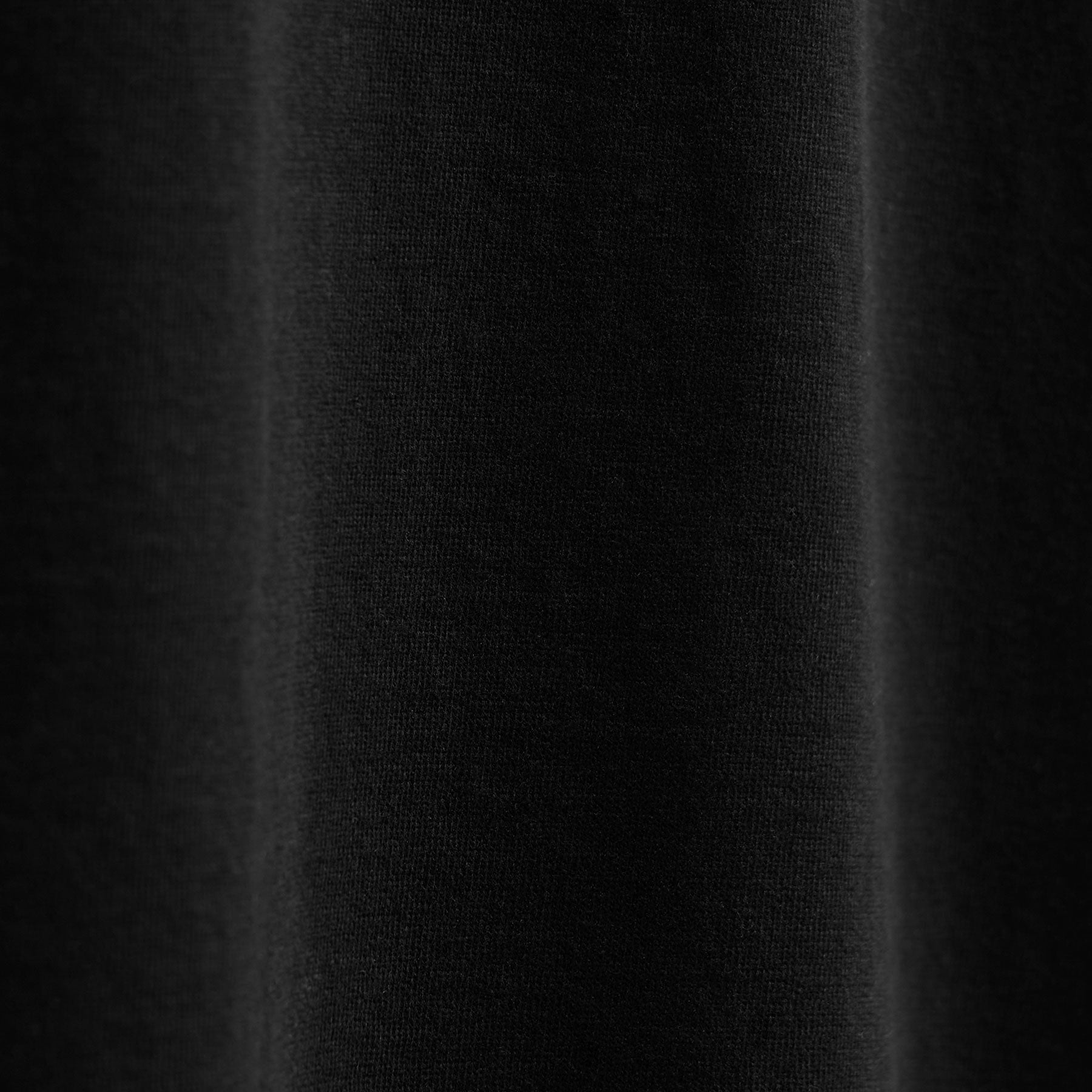 Heavy Luxe Jersey Oversized Polo - Black