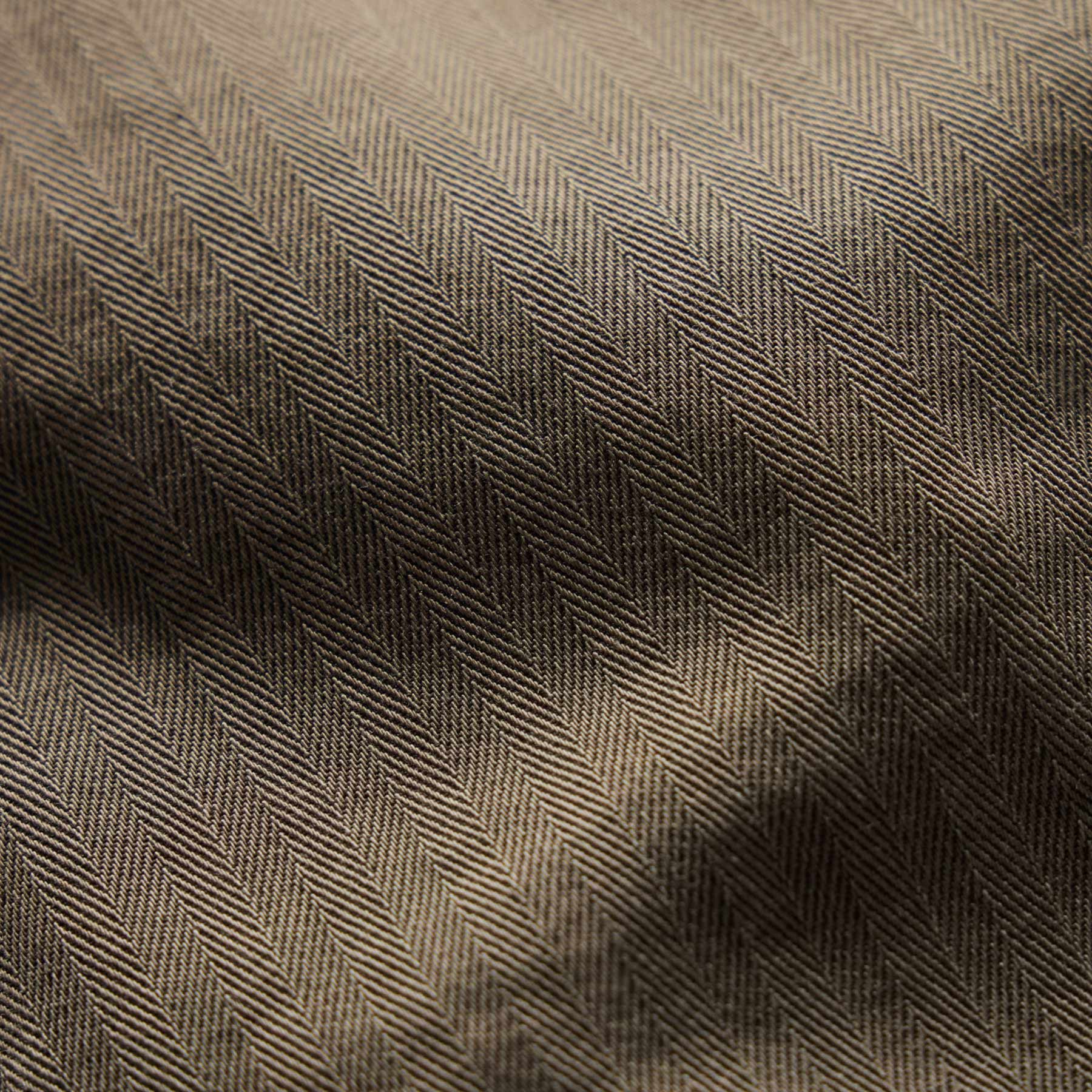 Herringbone Surplus Short - Light Olive Pigment