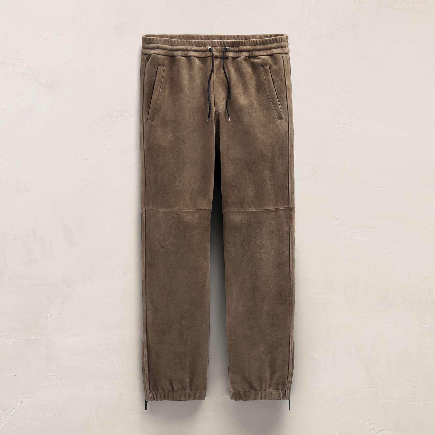 Suede Track Pant - Caribou