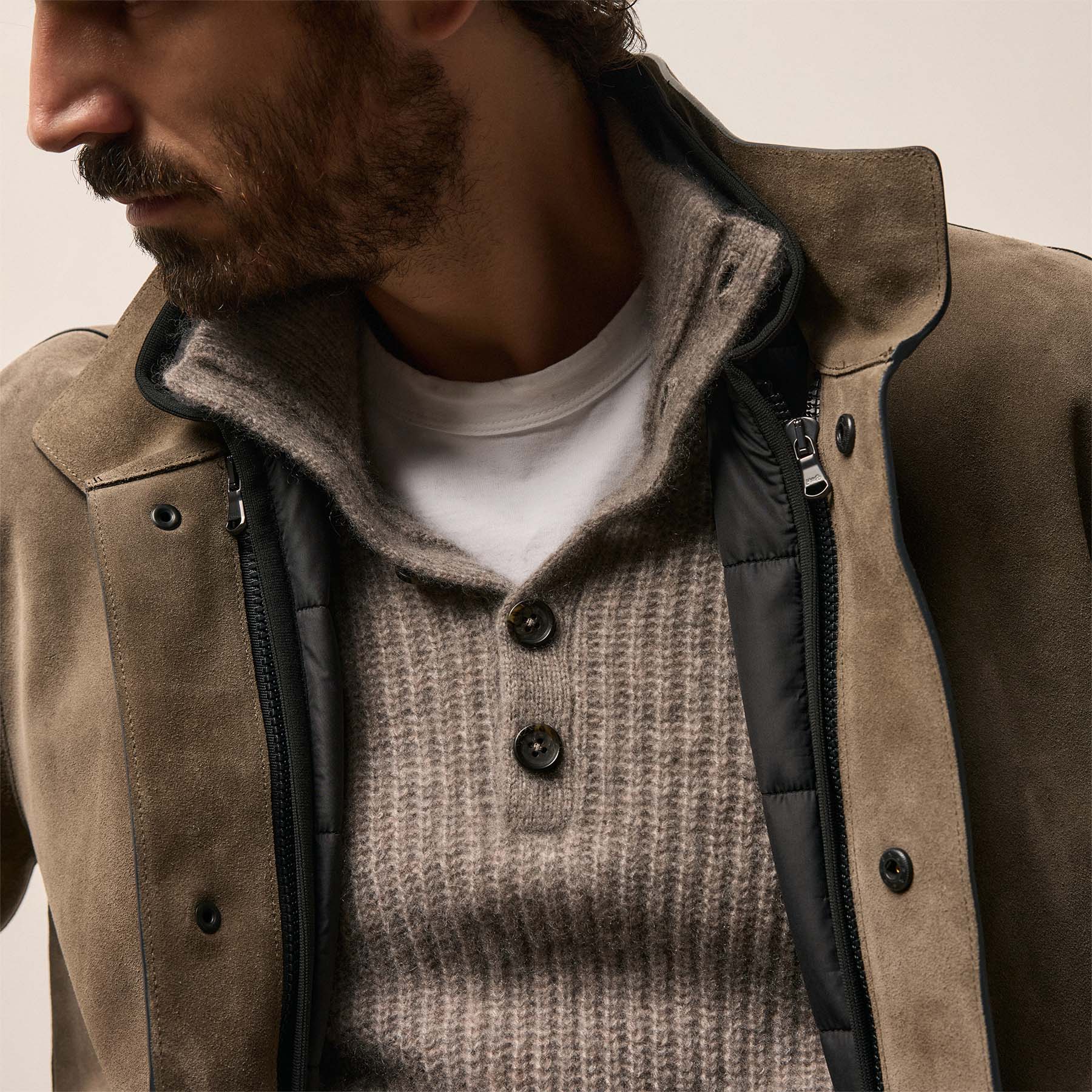 Suede Ranch Jacket - Caribou
