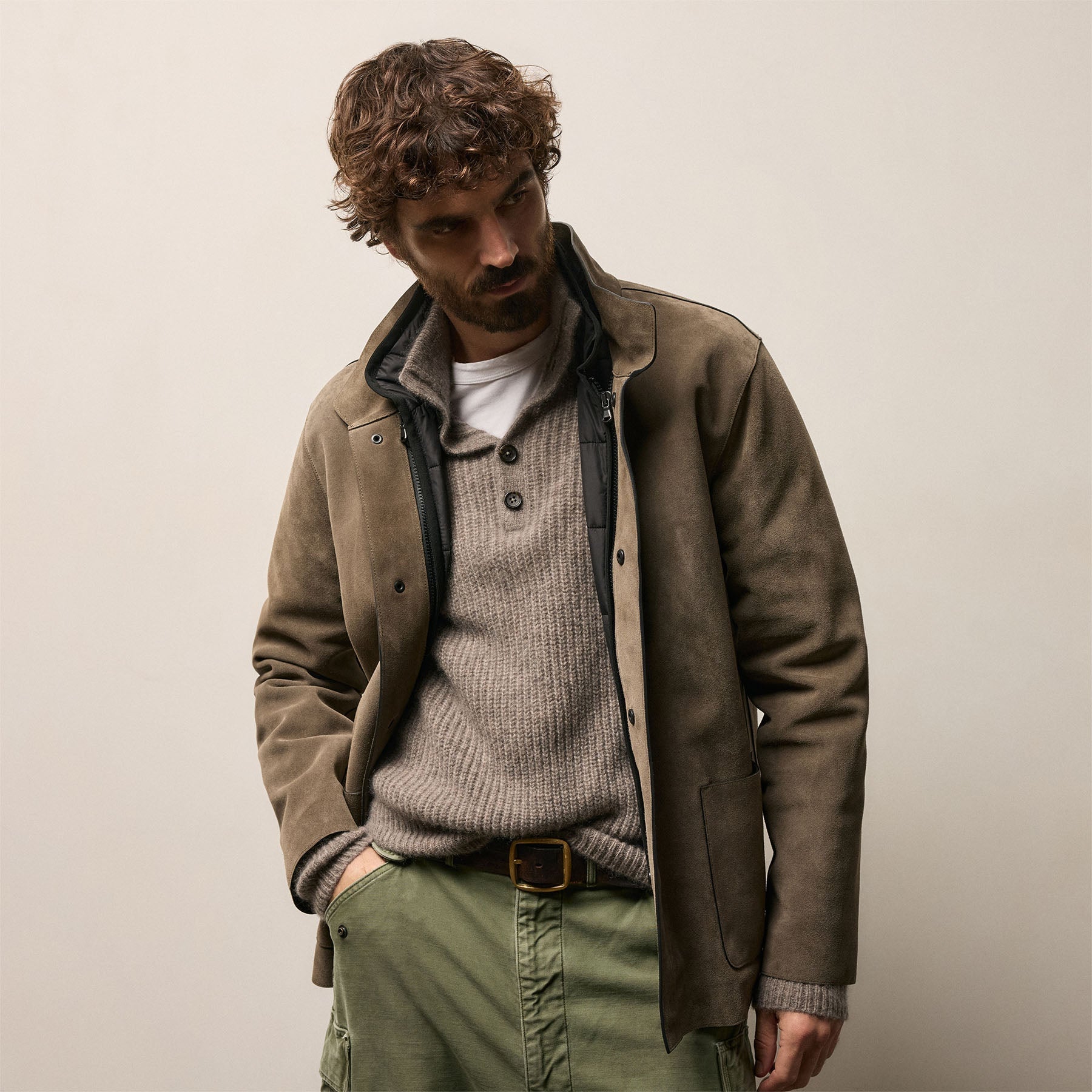 Suede Ranch Jacket - Caribou
