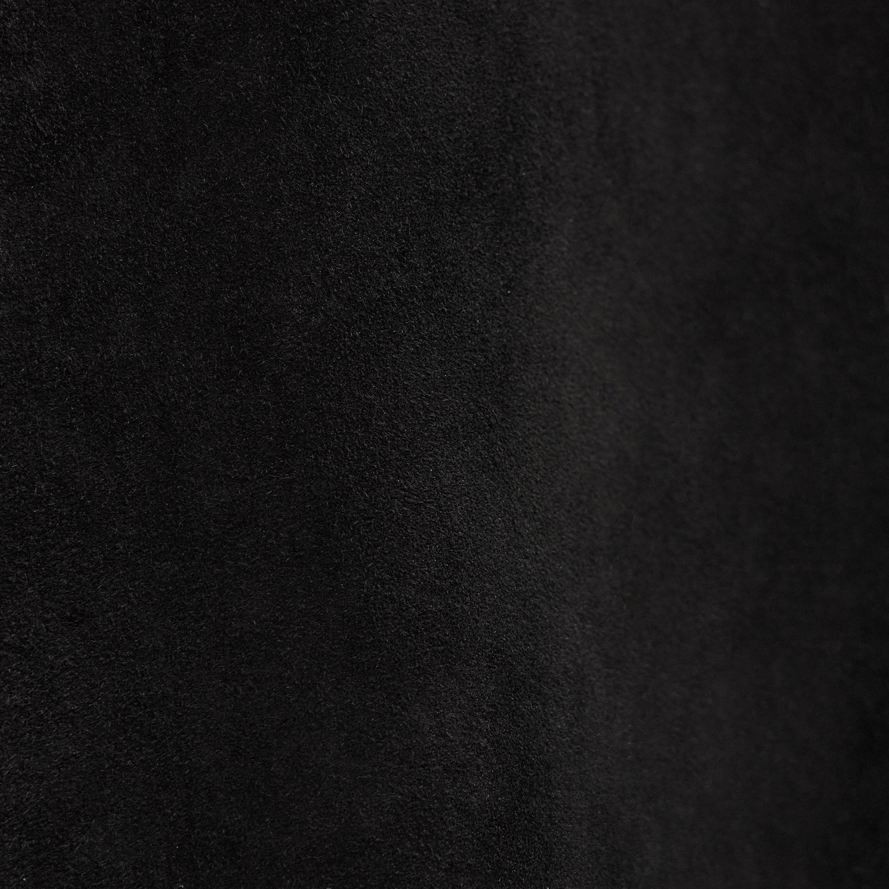 Suede Western Shirt - Black