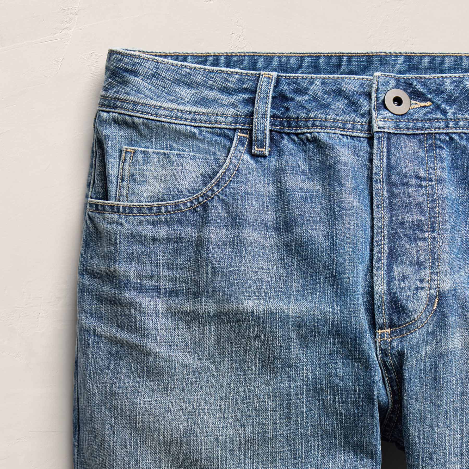 Classic Denim Pant - Medium Wash