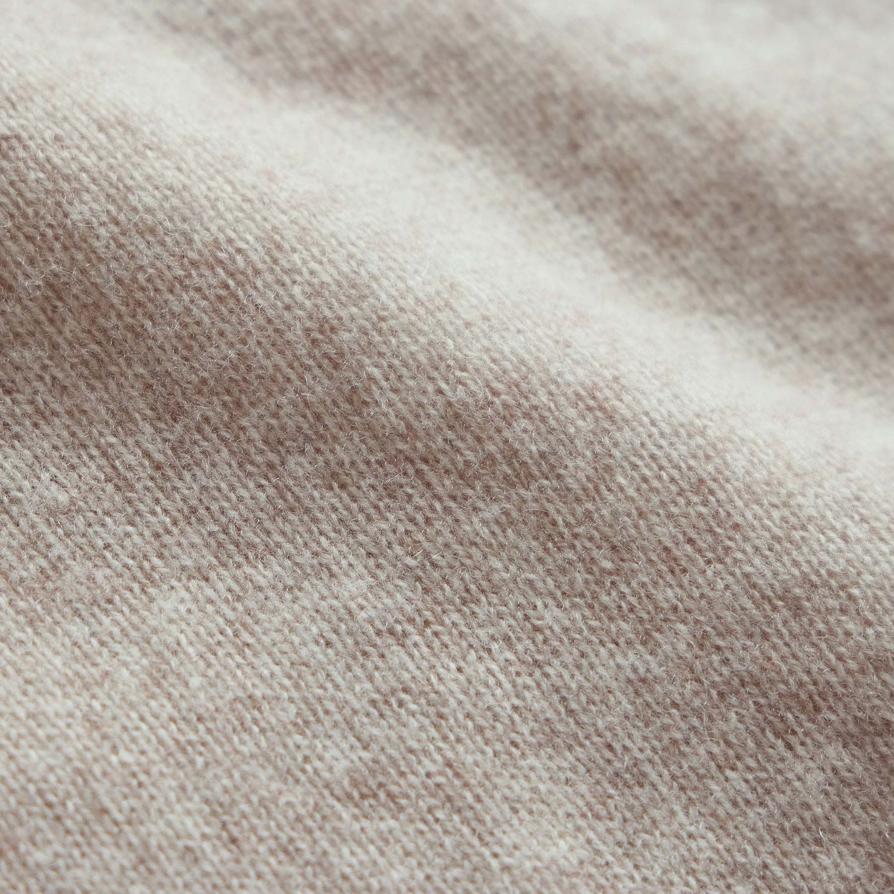 Soft Featherweight Cashmere Crew - Light Beige