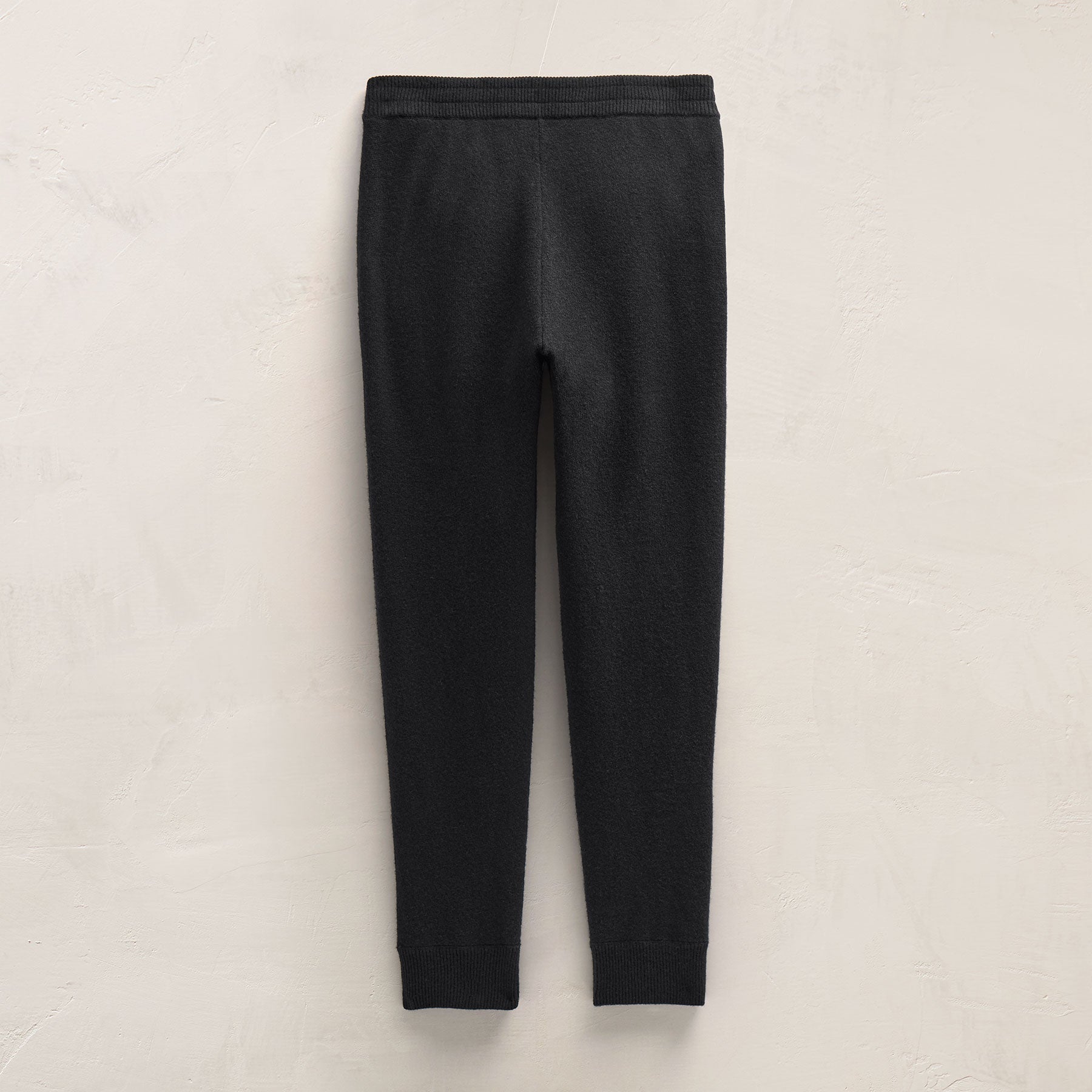Recycled Cashmere Track Pant With Pockets - Black