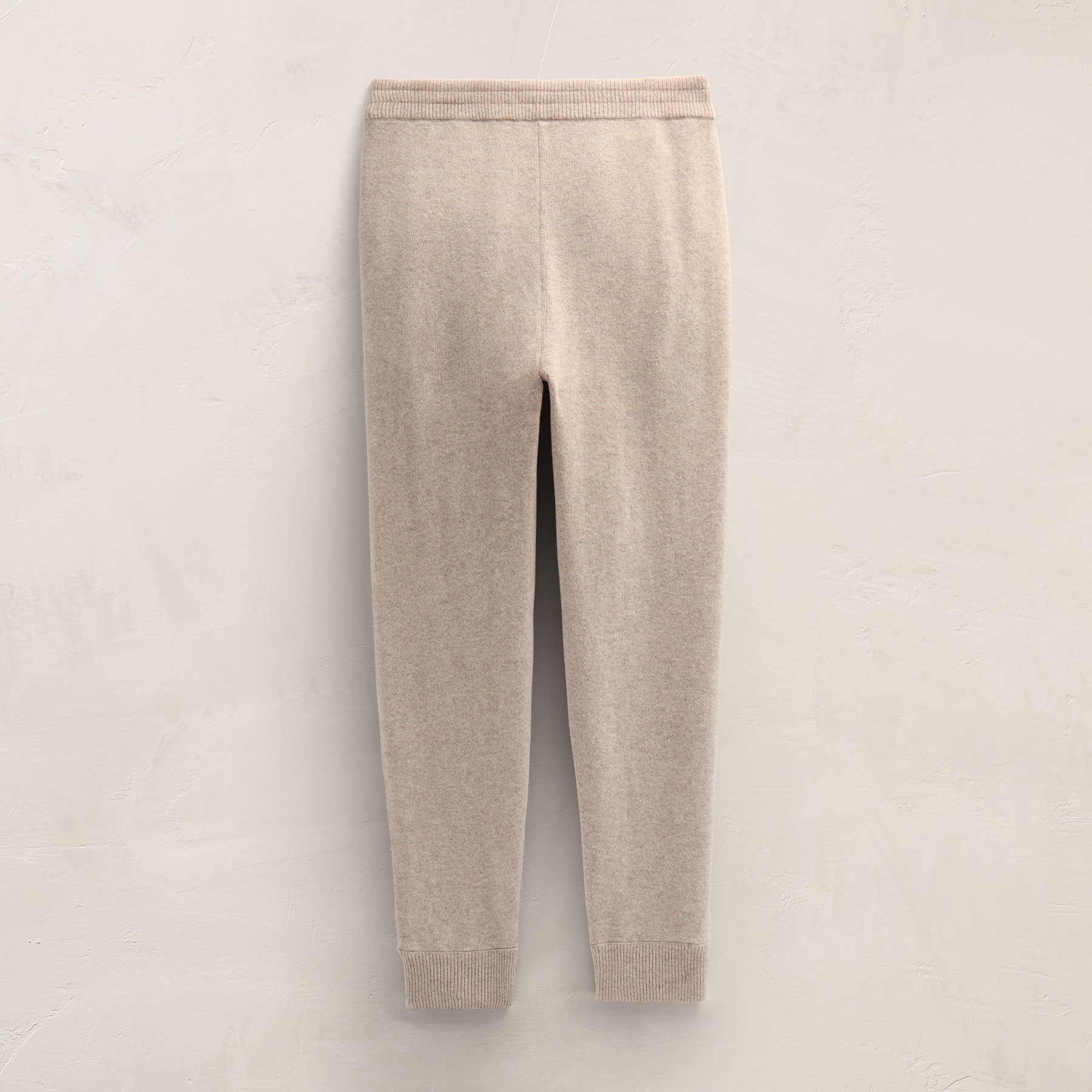 Recycled Cashmere Track Pant With Pockets - Stone