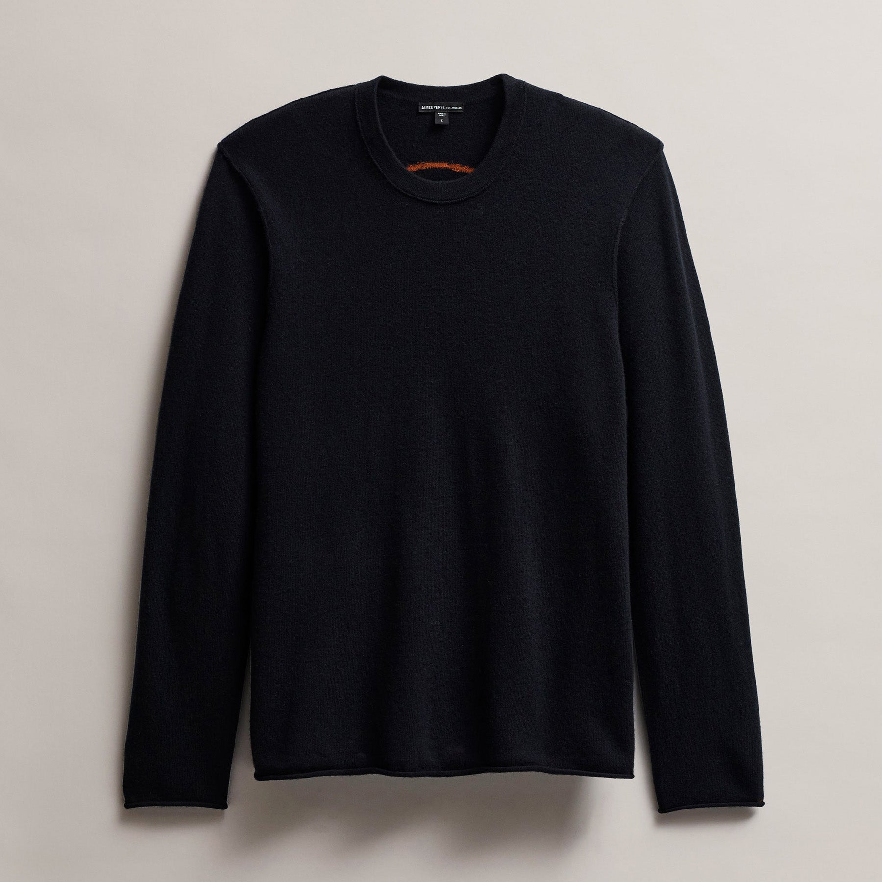 Men's Grateful Dead Recycled Cashmere Sweater - Black/Burnt Orange