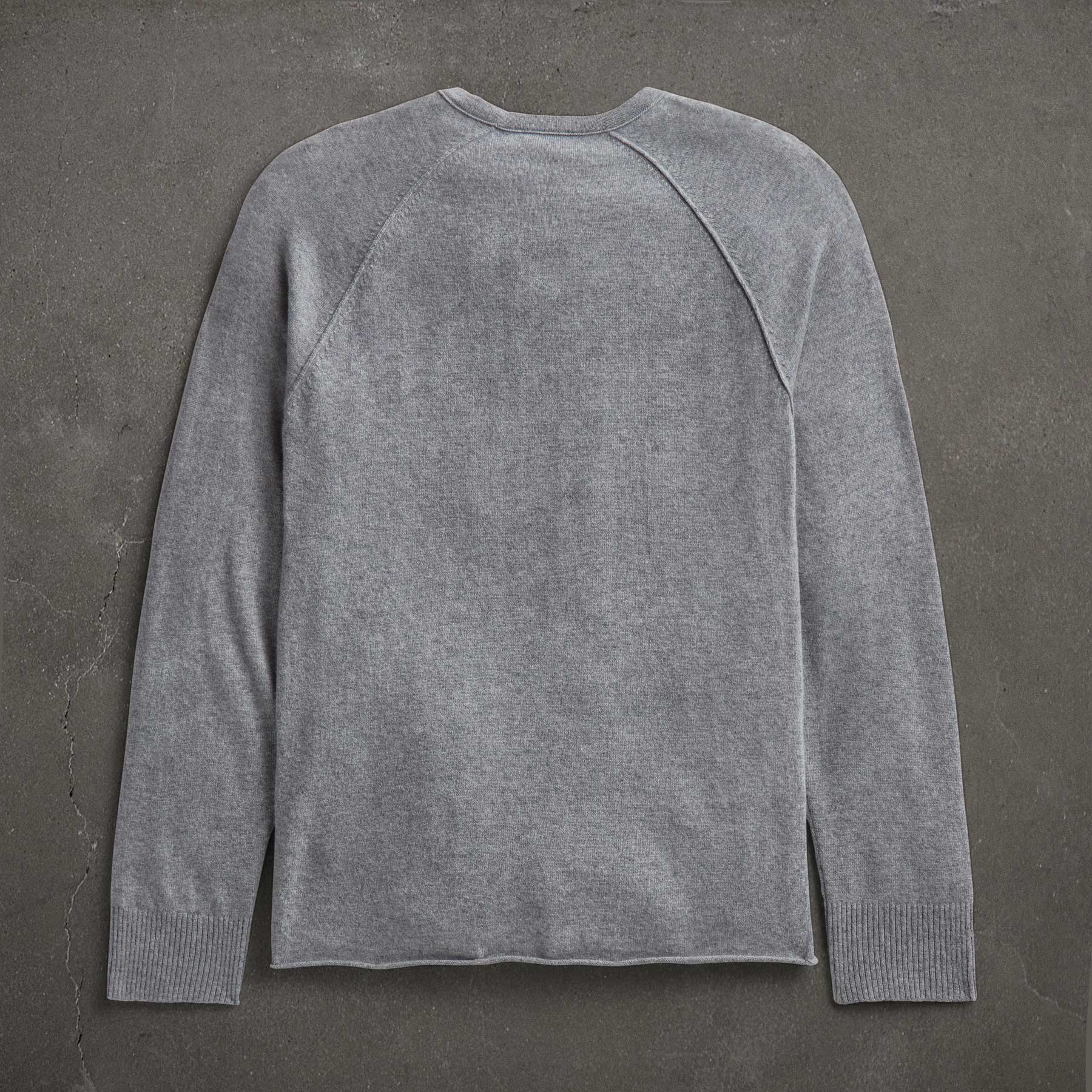 JP x LA Cashmere Raglan - Heather Grey