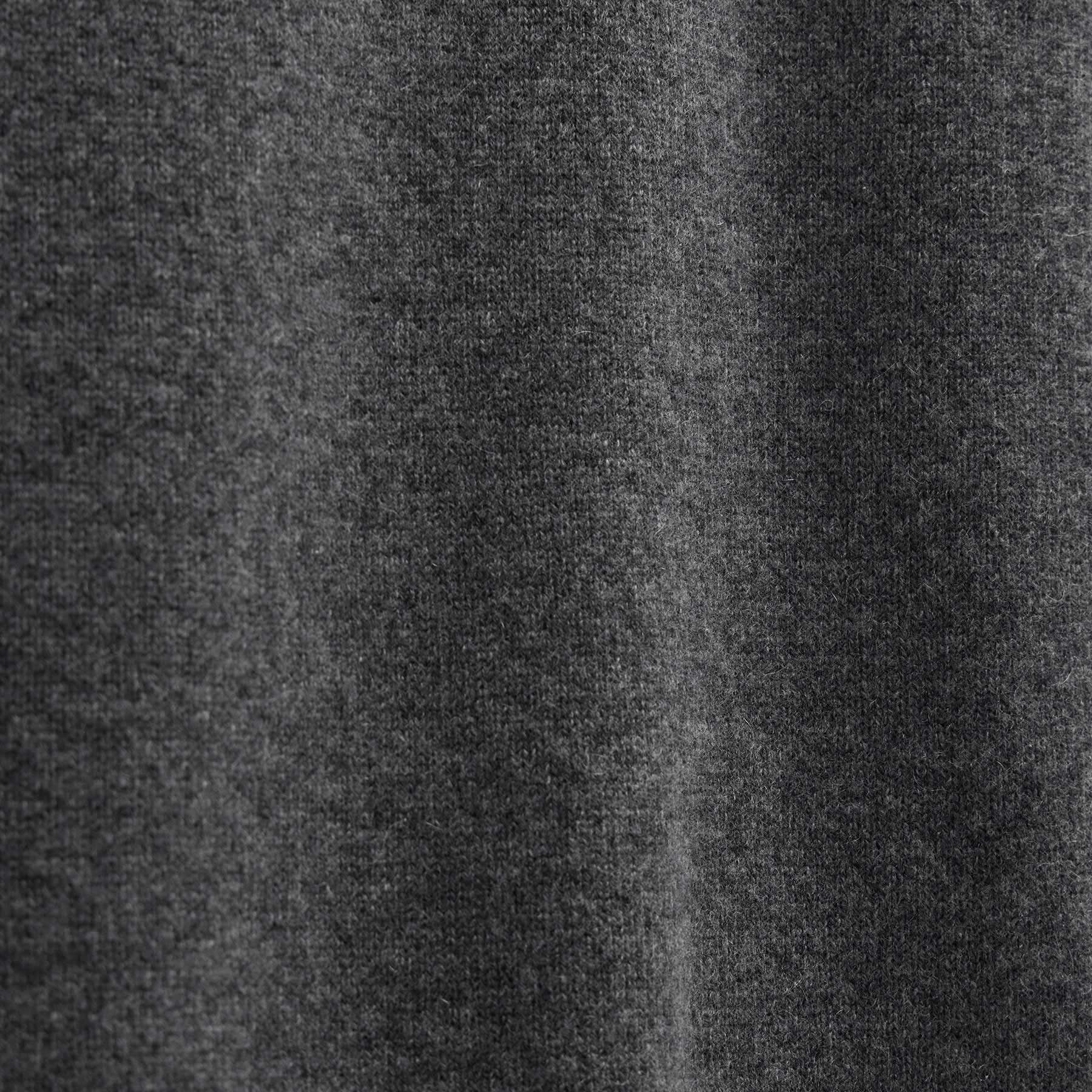 Recycled Cashmere Crew Sweater - Flannel