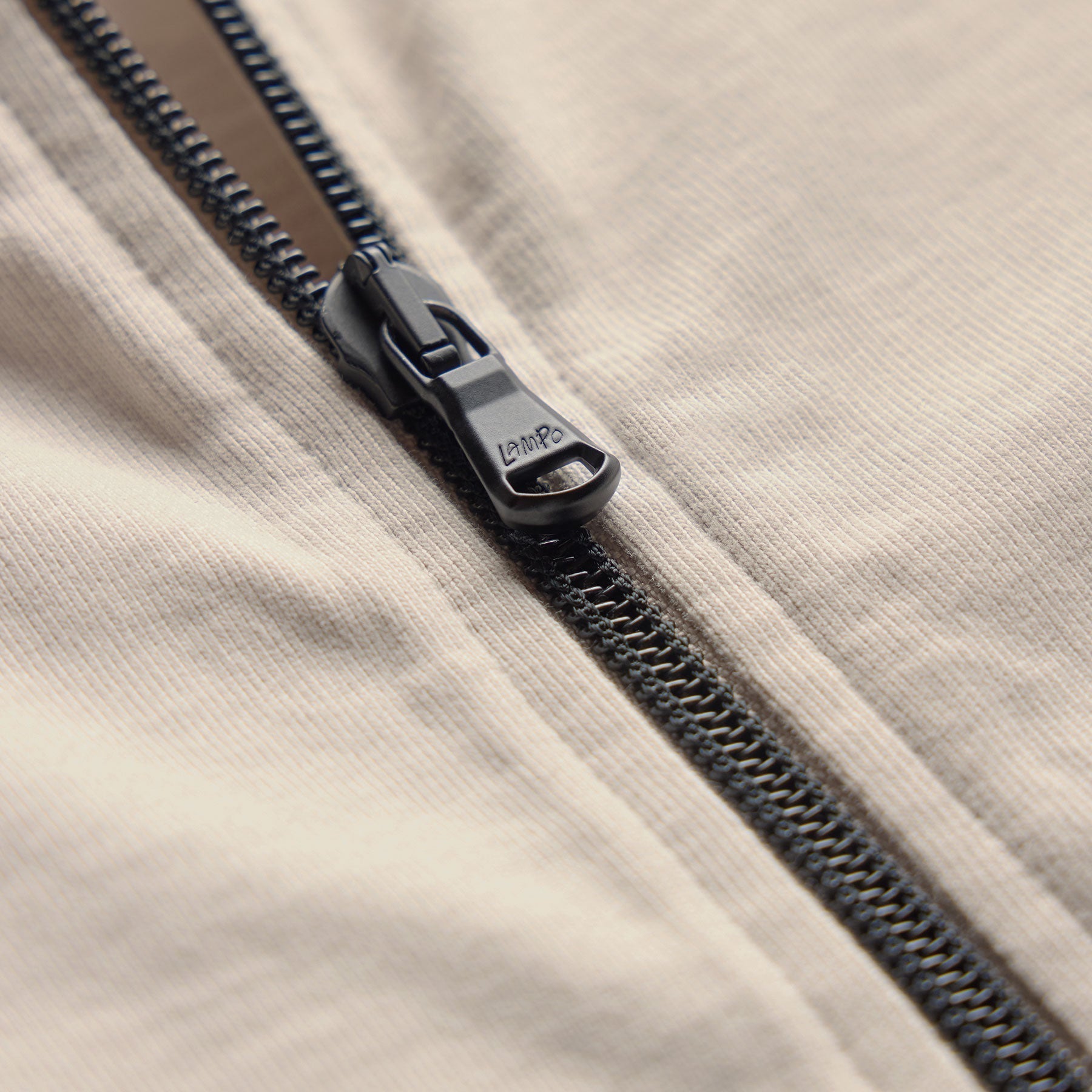 Organic Sueded Jersey Jacket - Pearl