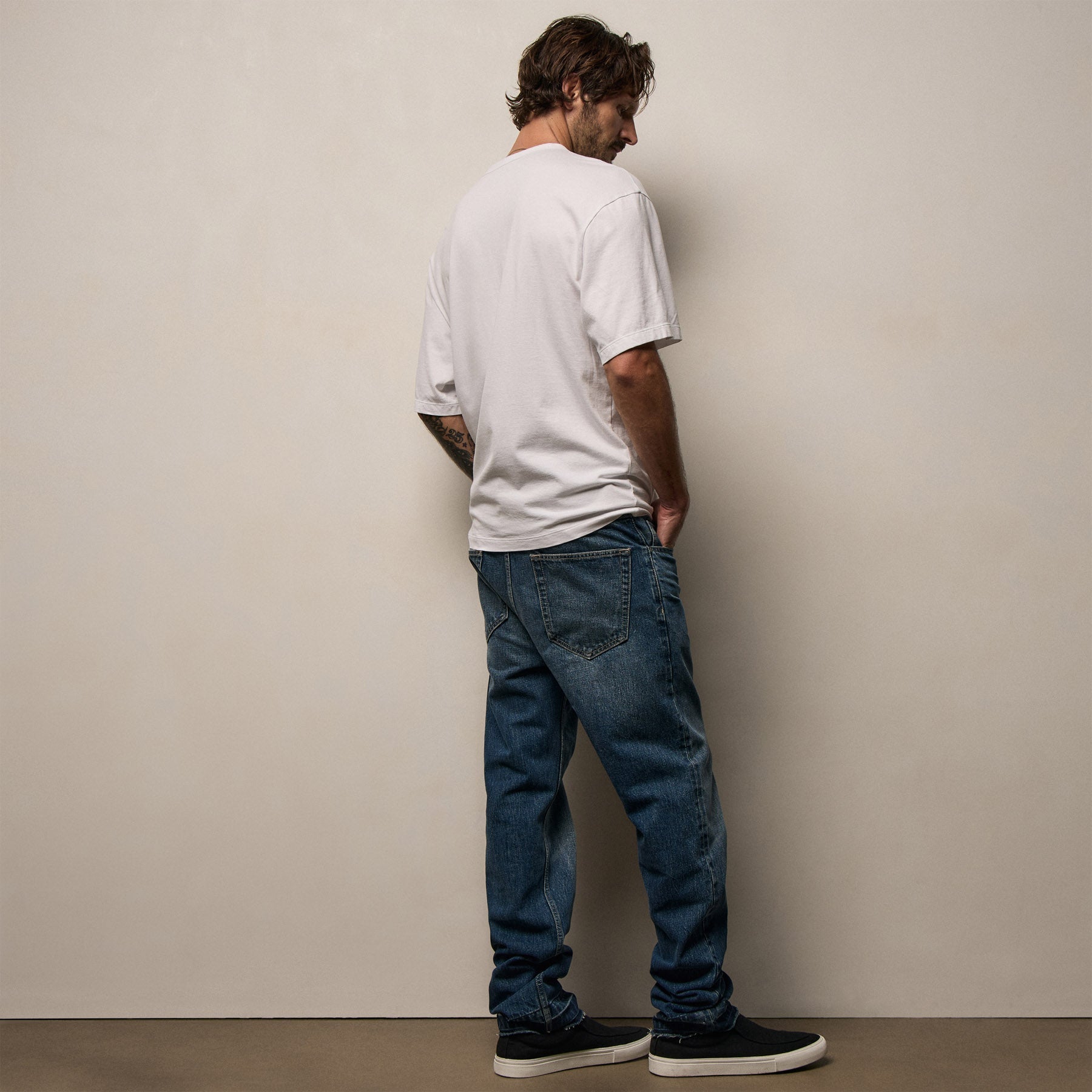 Skater Selvedge Denim Pant - Blue Pacific