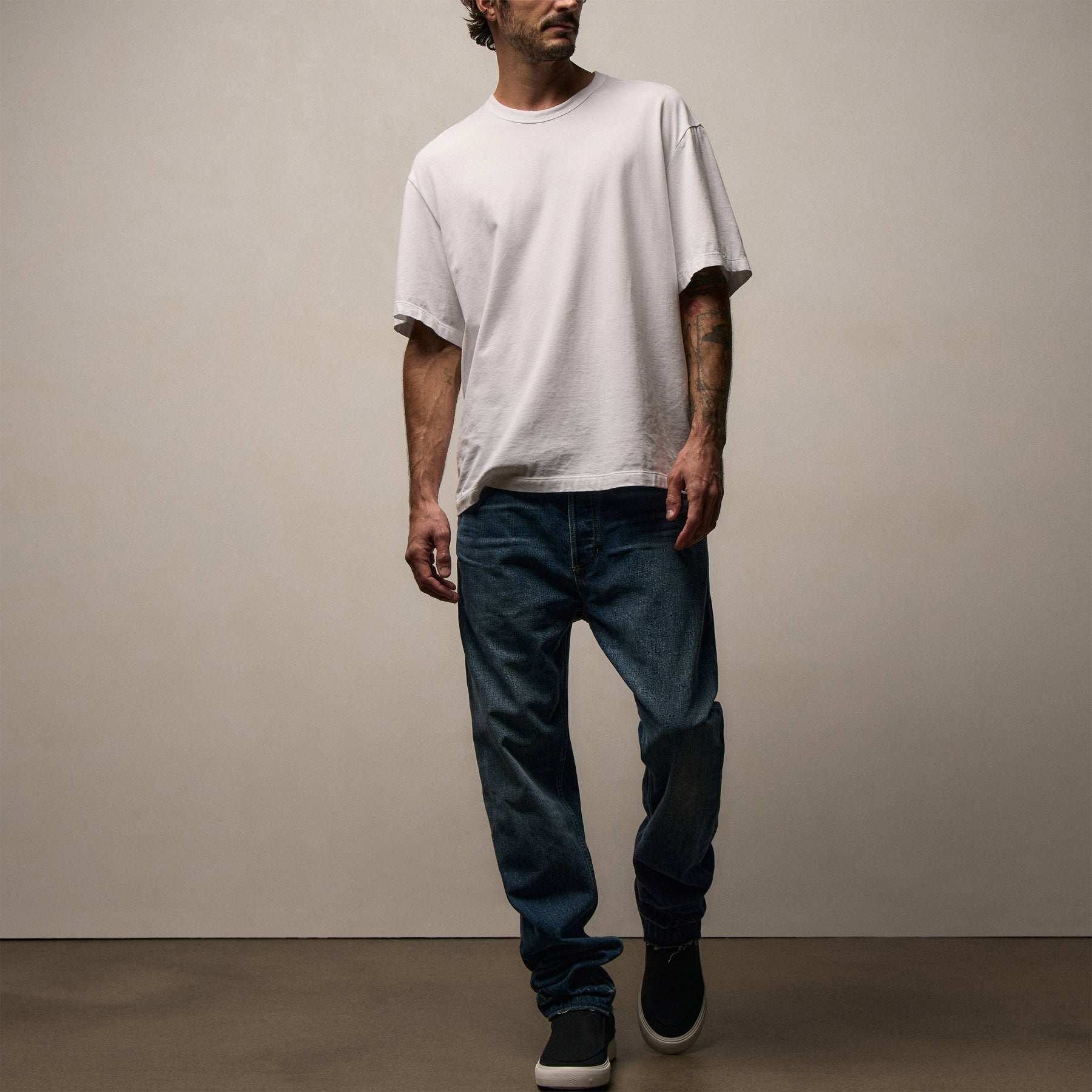 Skater Selvedge Denim Pant - Blue Pacific